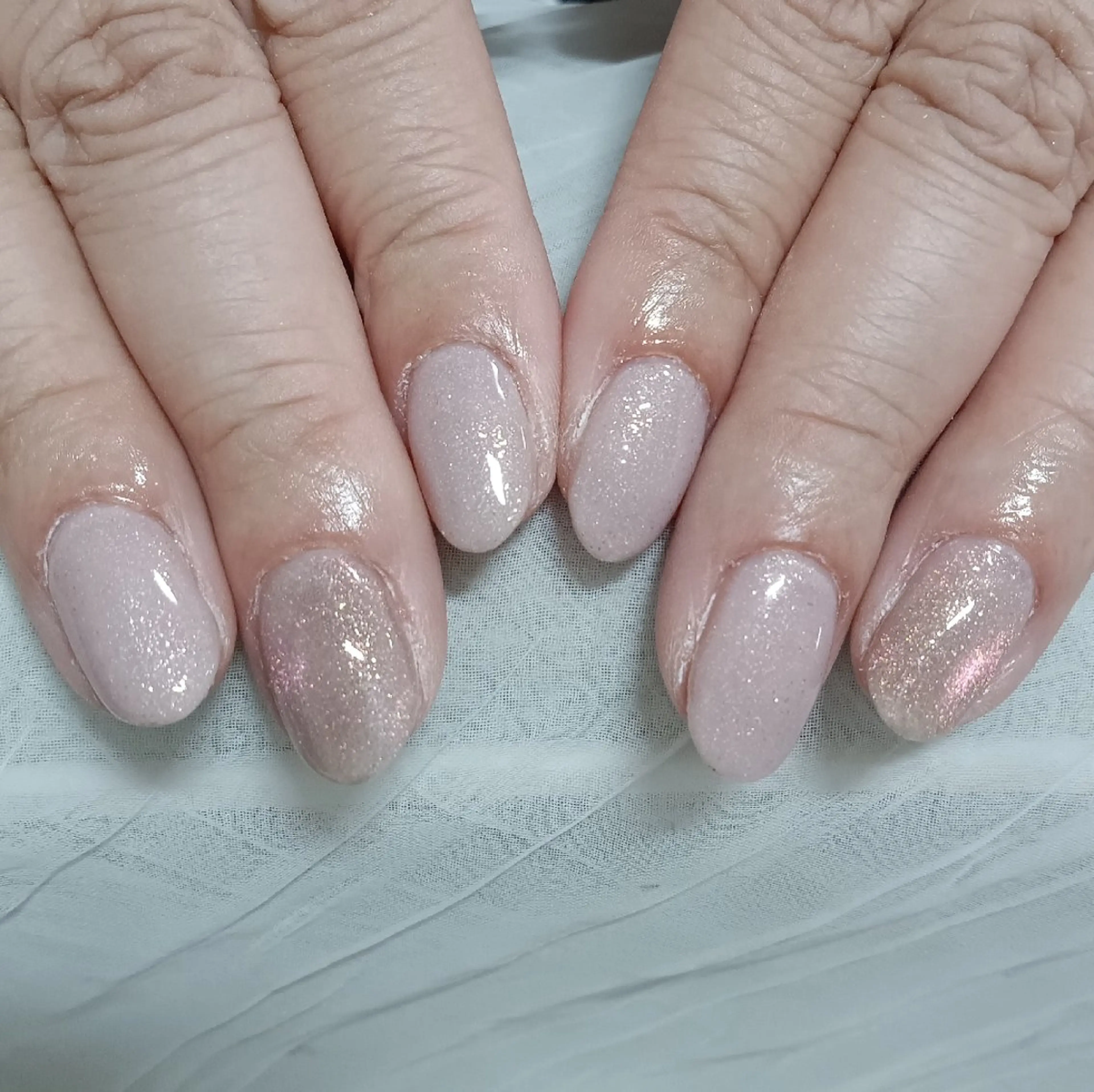 ネイル マグネットネイル ワンカラーネイル ハンドネイル プレジア ゆうこのネイルデザイン