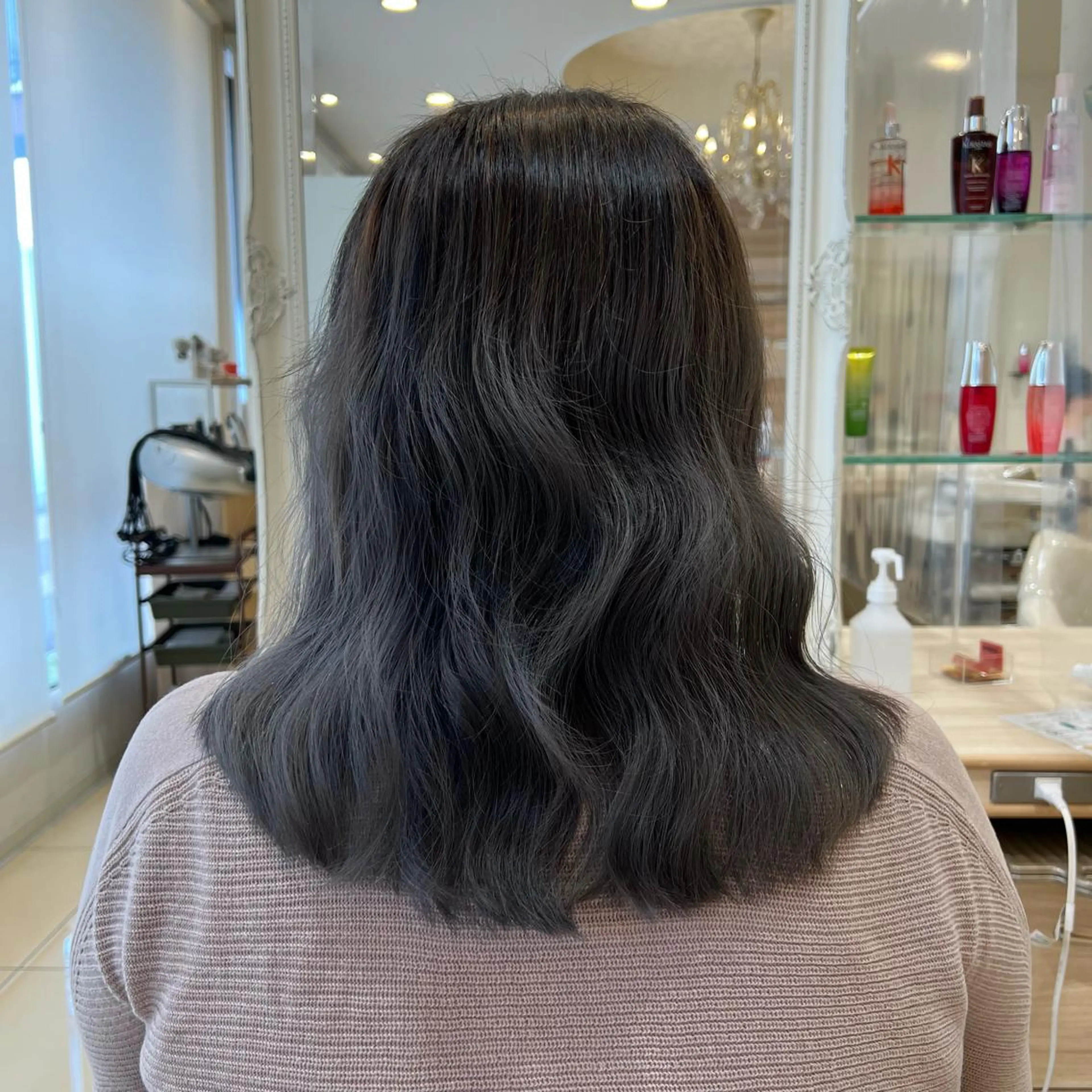 カラー 韓国風🌷✨ 守屋紗希のヘアスタイル