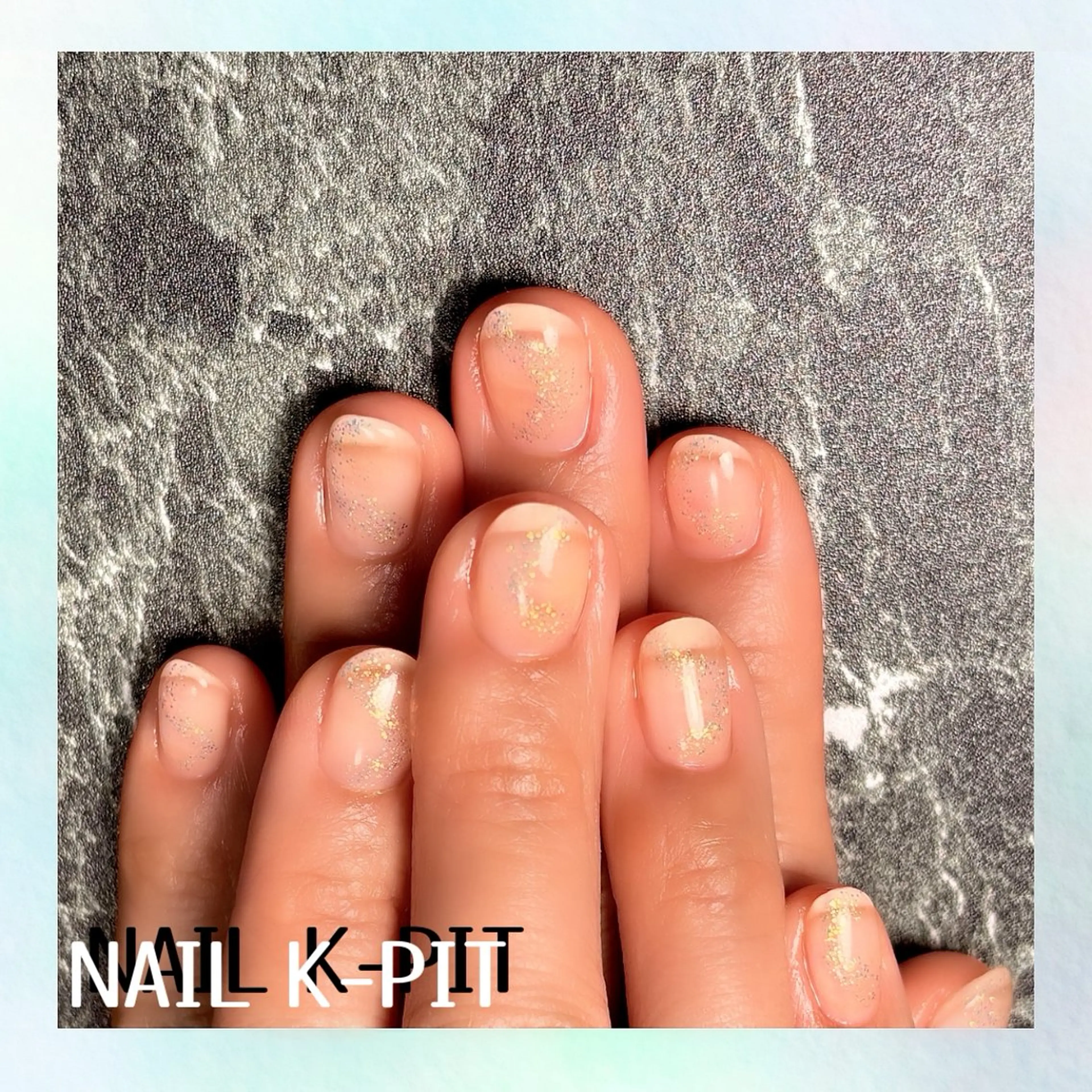 ネイル クリアネイル ラメ(グリッター) ハンドネイル NAIL K-PIT ネイル ケーピットの眉毛・アイブロウイメージ