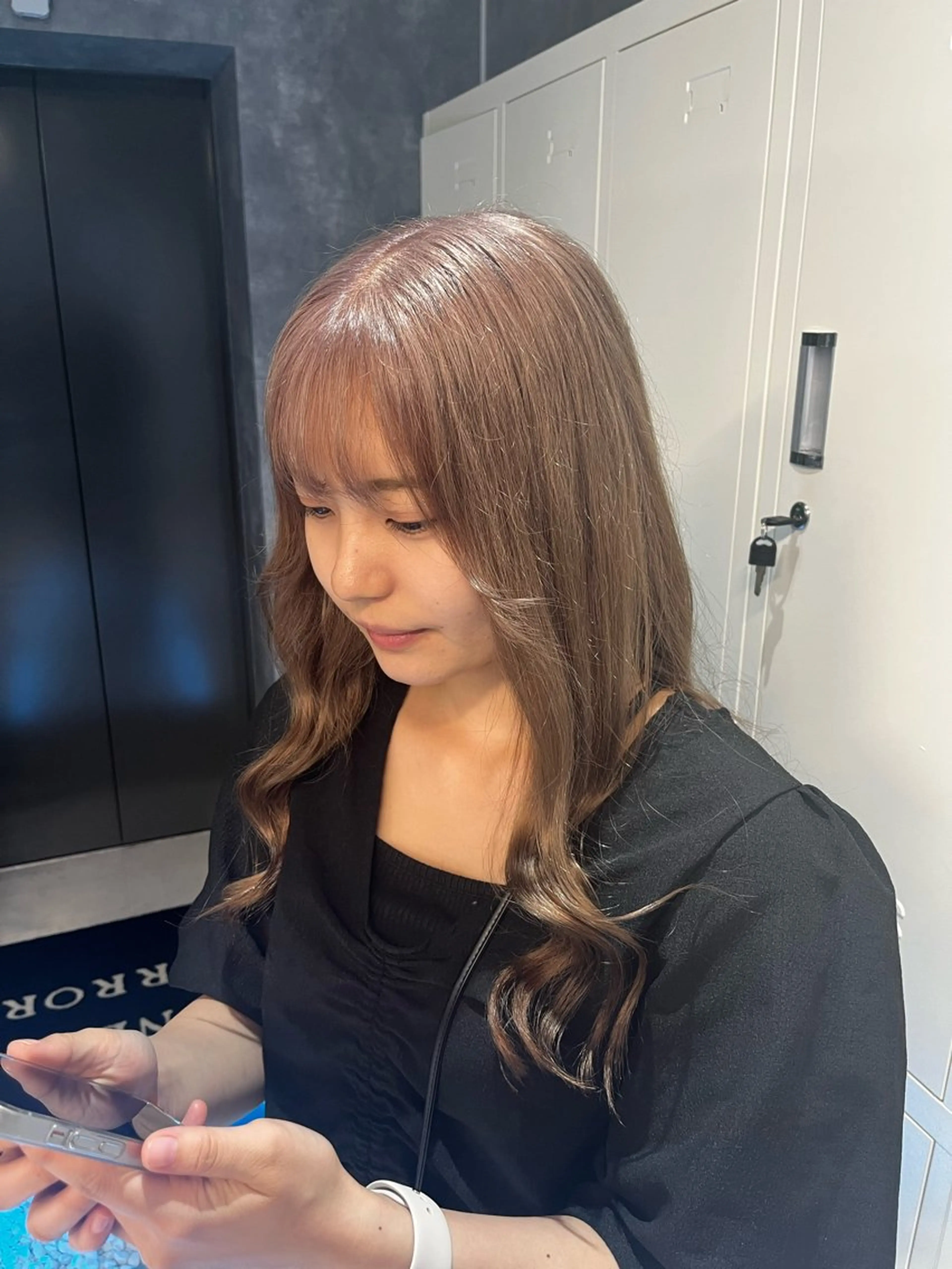 セミロング ヘアカラー トリートメント ✨メンズ特化& ブリーチ特化Ryuのヘアスタイル