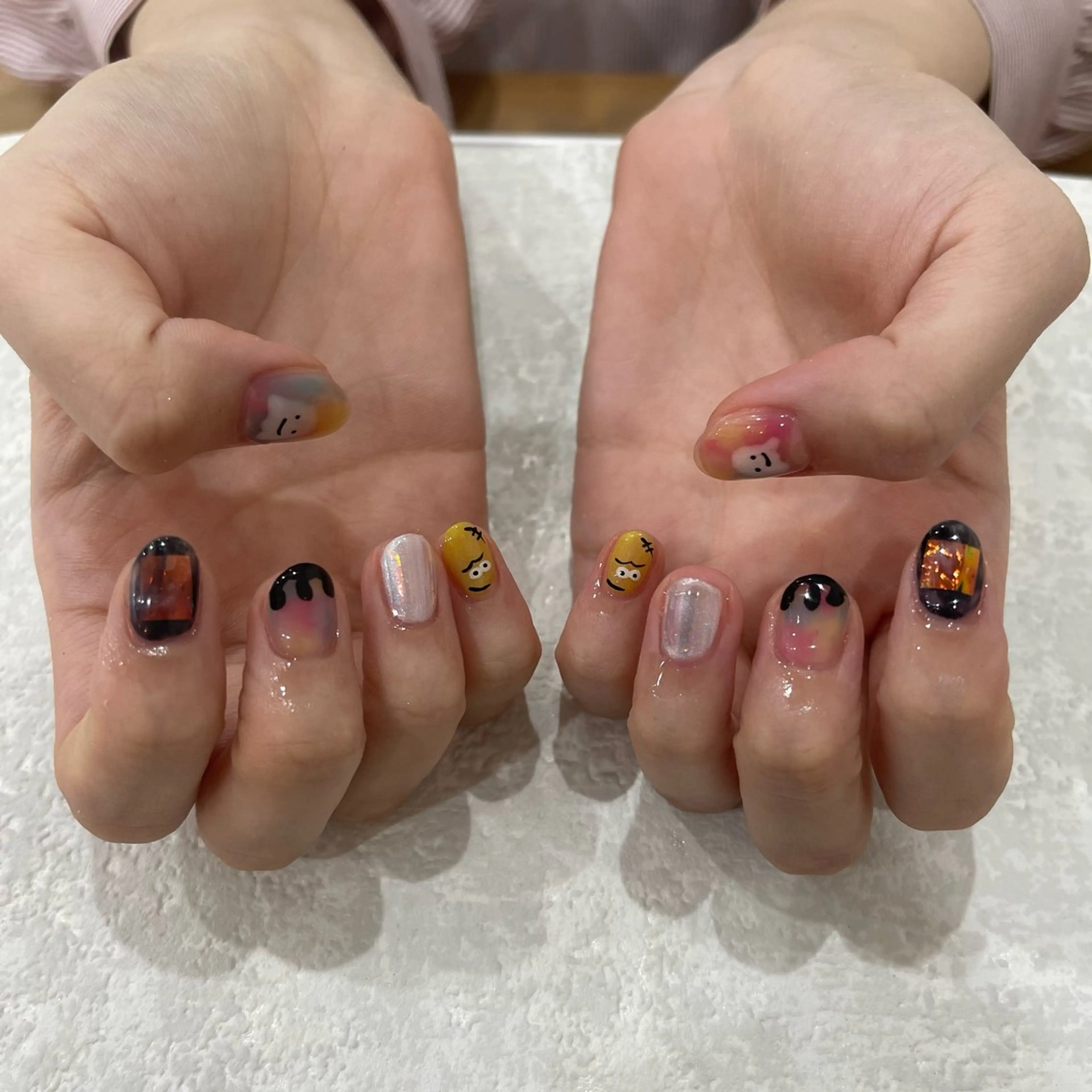 ネイル ハロウィン Rediant Salonのネイルデザイン