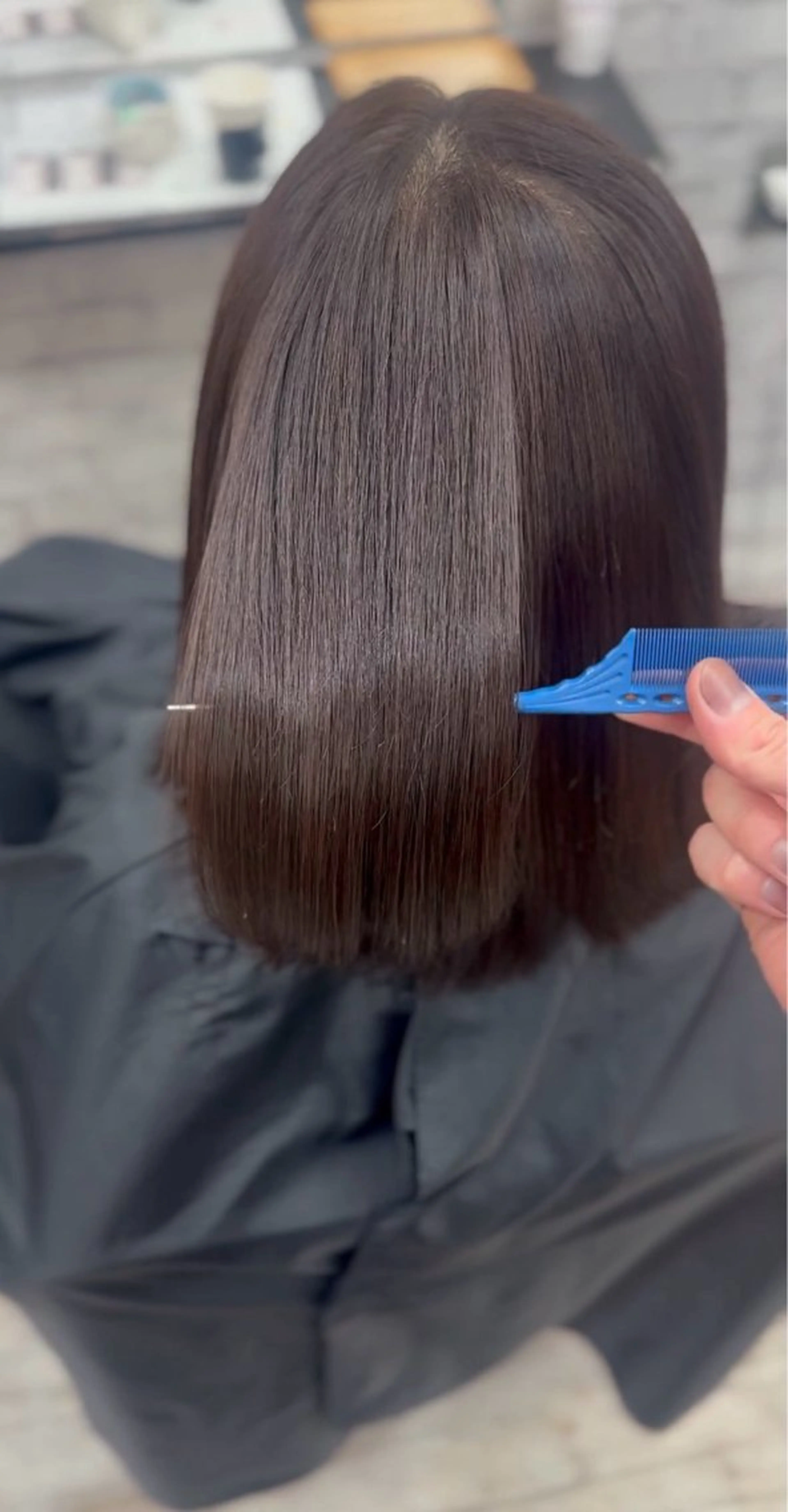 ミディアム 髪質改善　縮毛矯正 Ryuki🦮のヘアスタイル