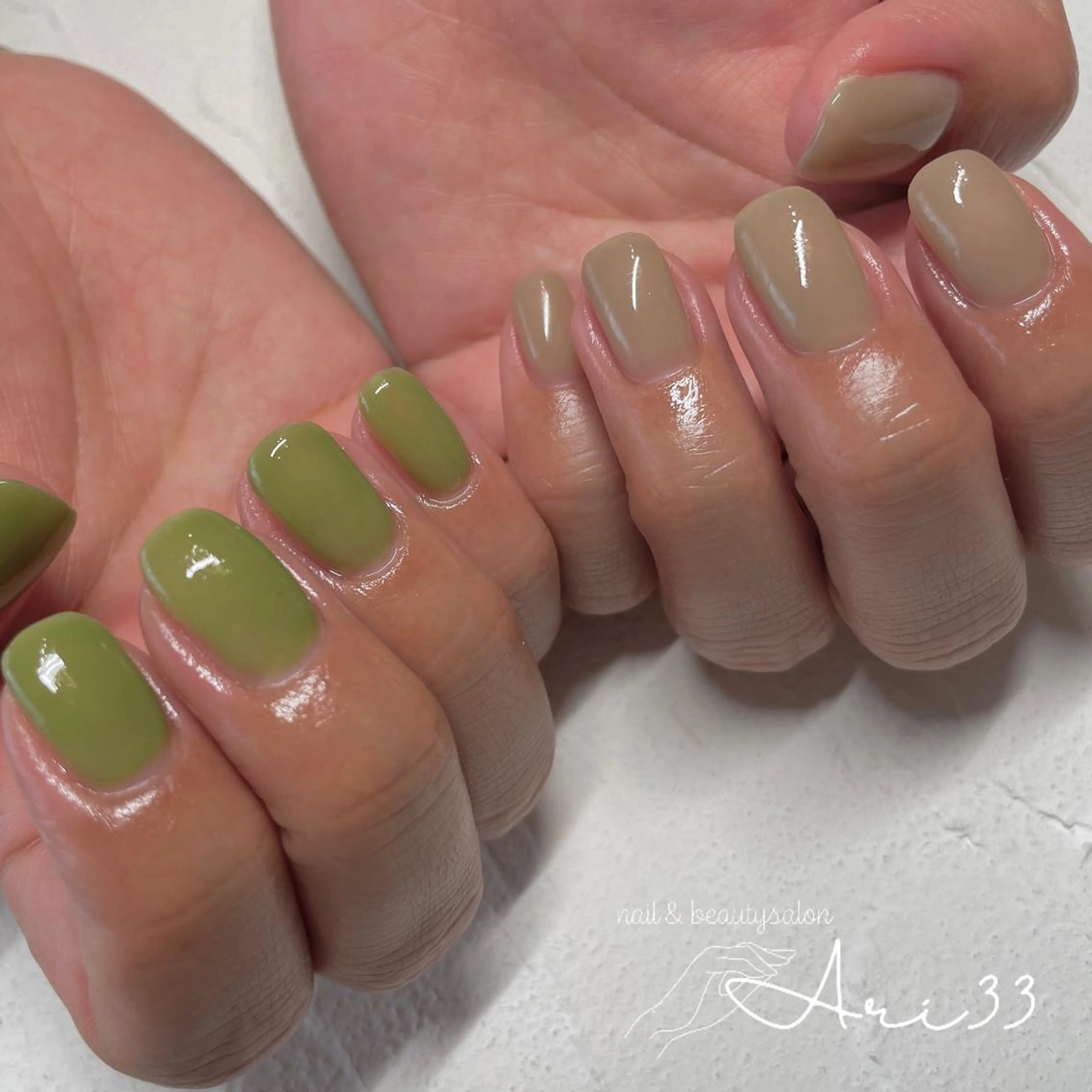 ネイル ハンドネイル プライベートサロン Ari33nailのネイルデザイン