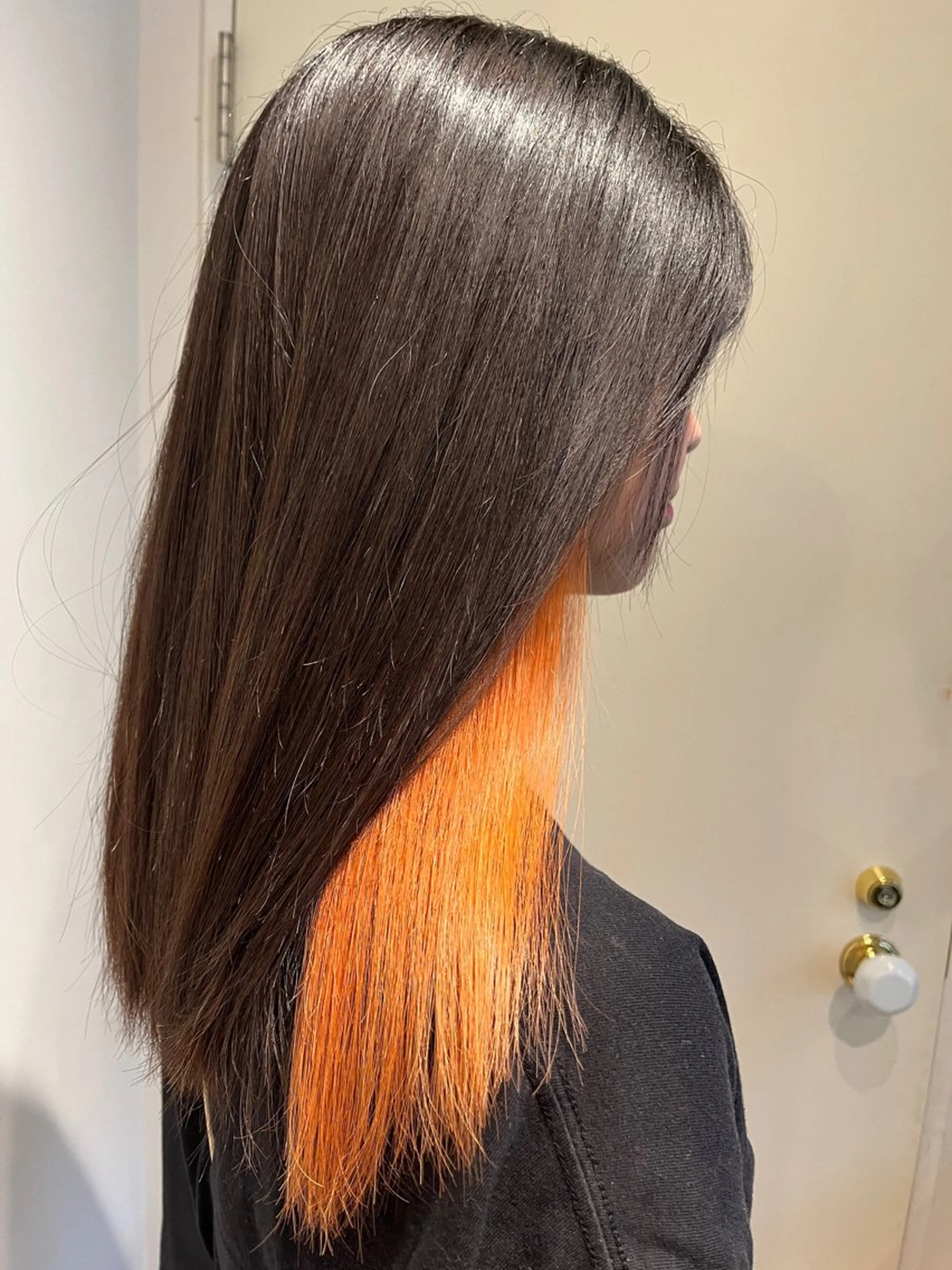 ロング カラー 佐藤 宰のヘアスタイル