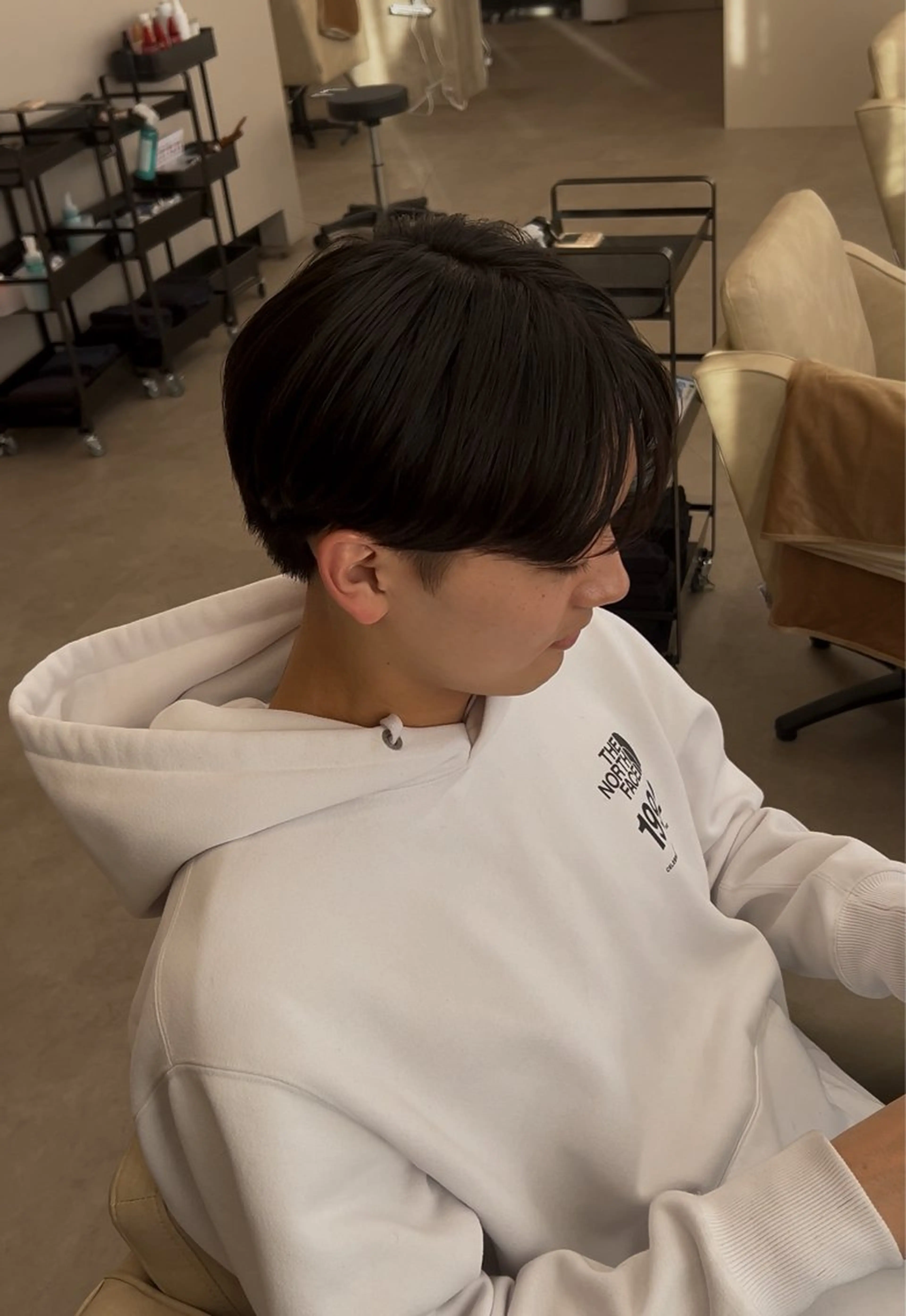 メンズ カット カイト/透明感カラー /艶髪のヘアスタイル