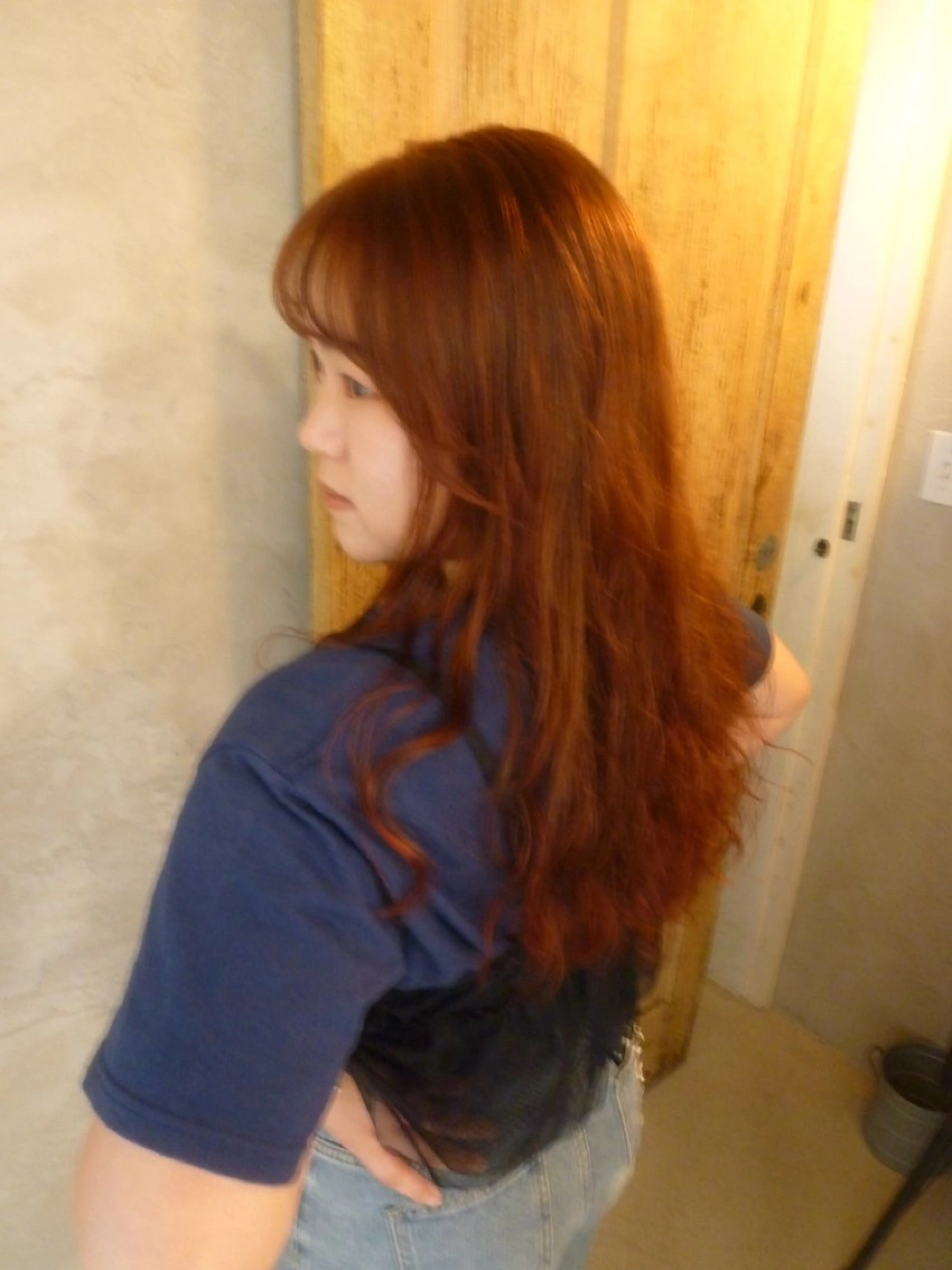 ロング カット ヘアカラー 梅澤 舞のマツエク・マツパデザイン