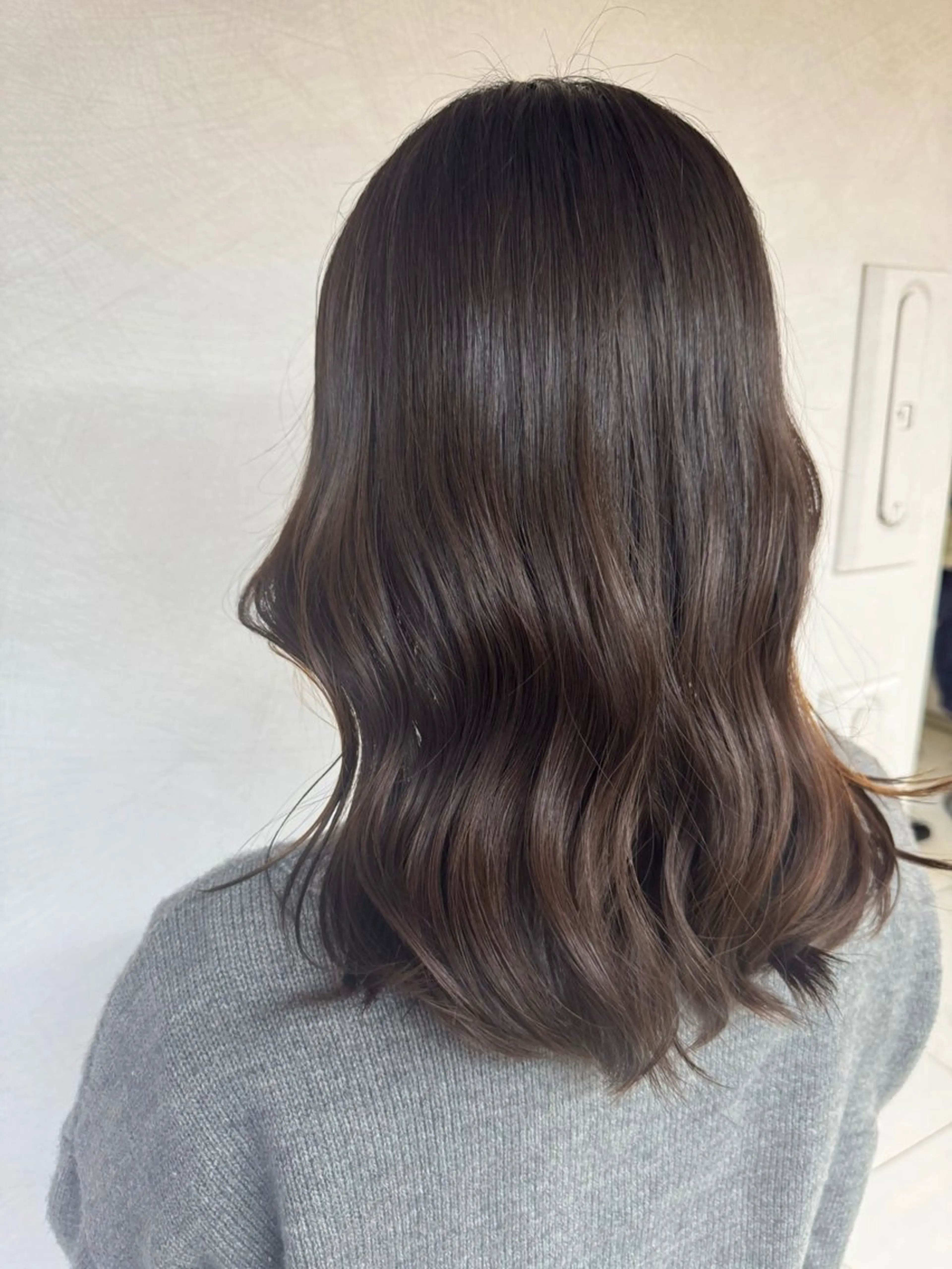 セミロング カラー メンズカット∕パーマ ∕縮毛矯正∕廣井永輝のヘアスタイル