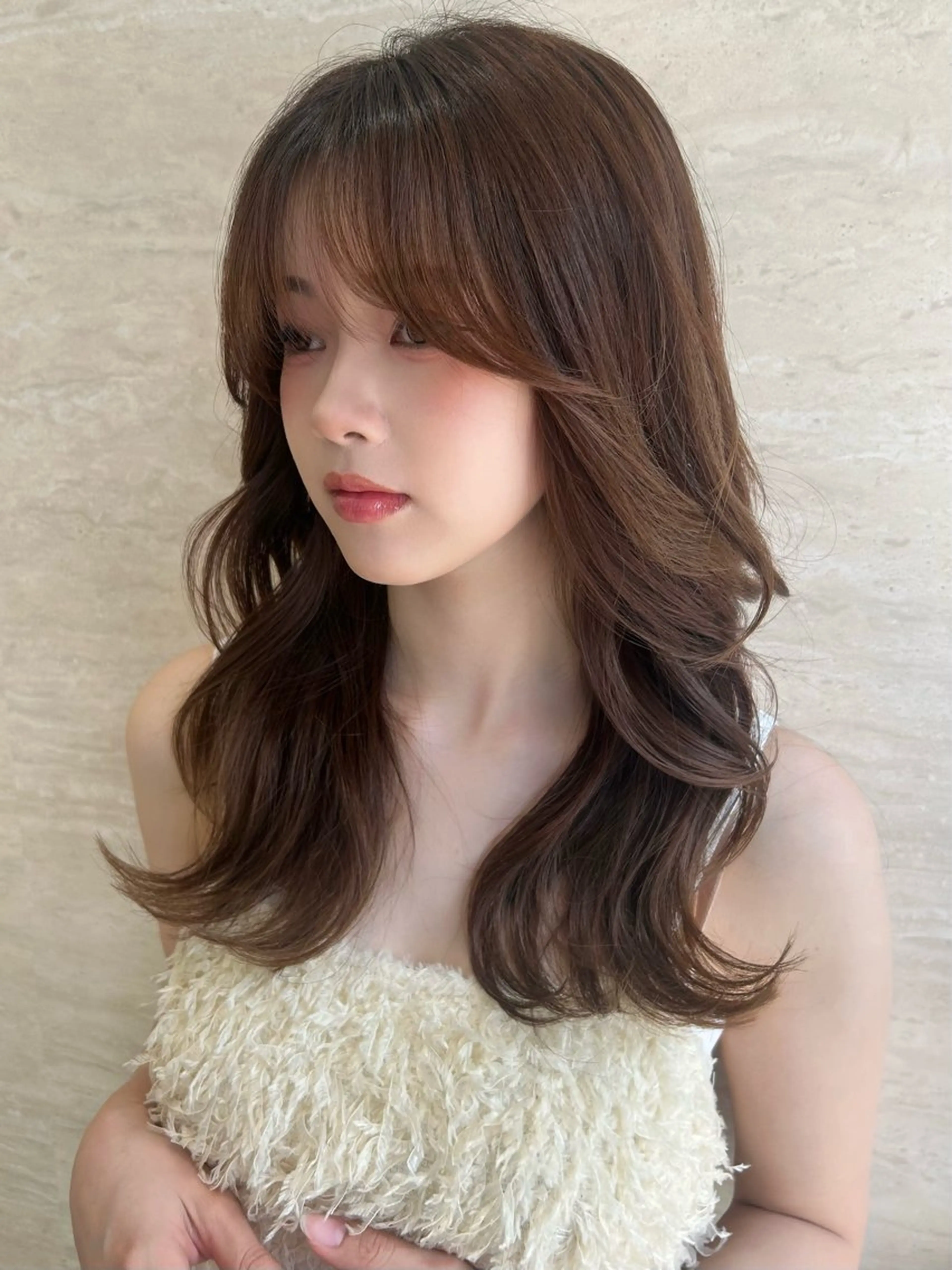 ミディアム PULSE ASAHIのヘアスタイル
