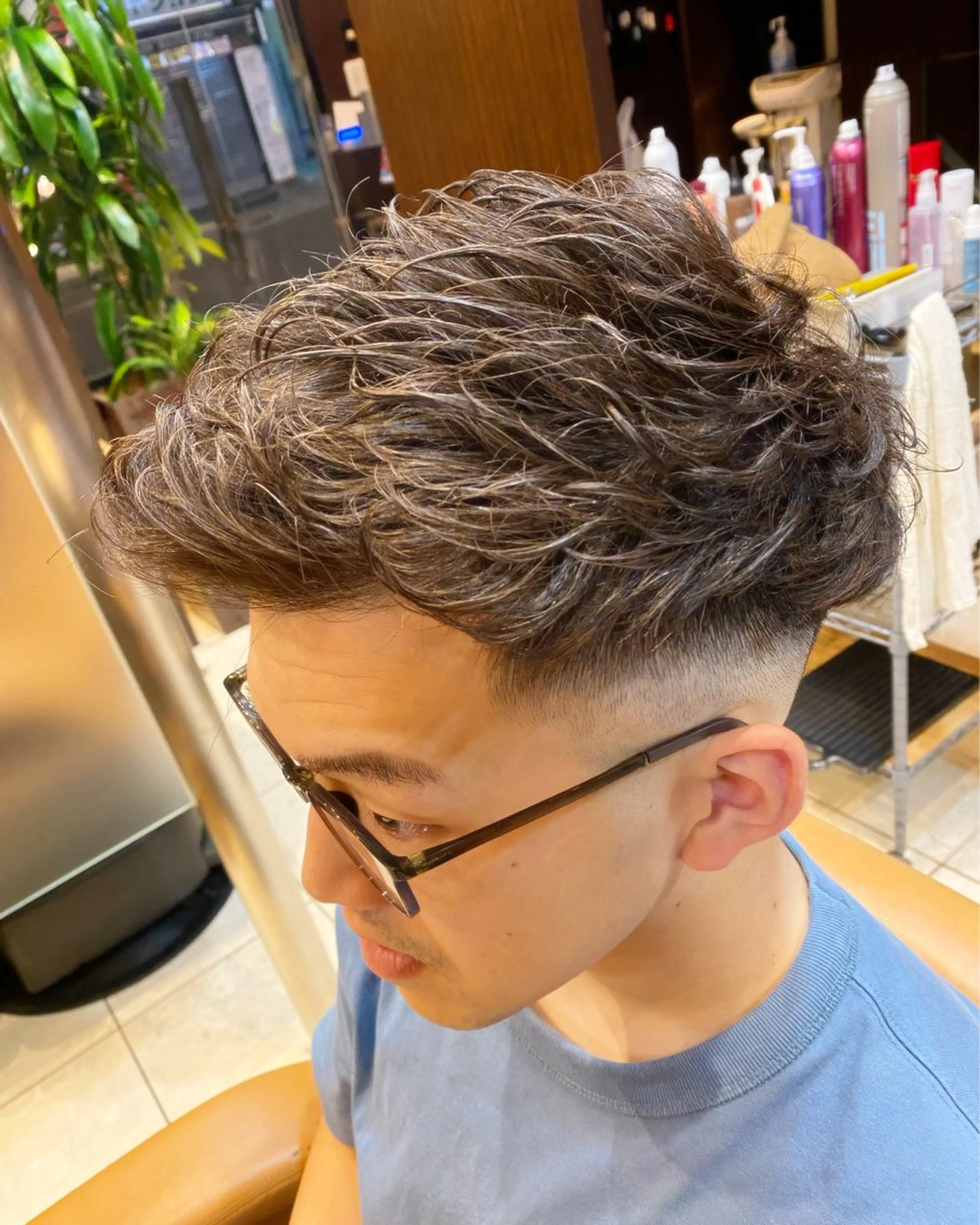 ショート 北川 竜也のヘアスタイル