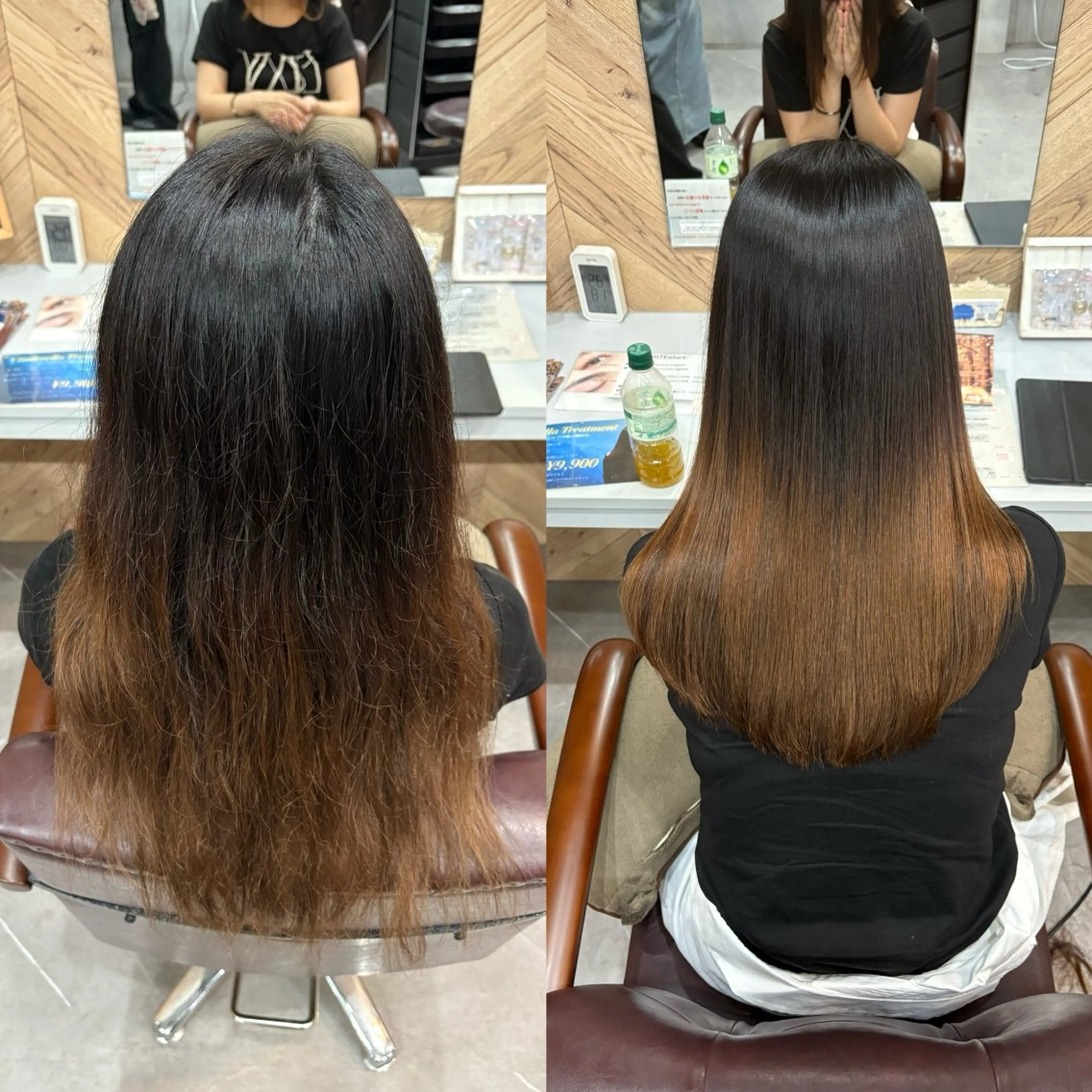 ロング 髪質改善 縮毛矯正 カット 縮毛矯正 トリートメント 宇佐美 柊のヘアスタイル