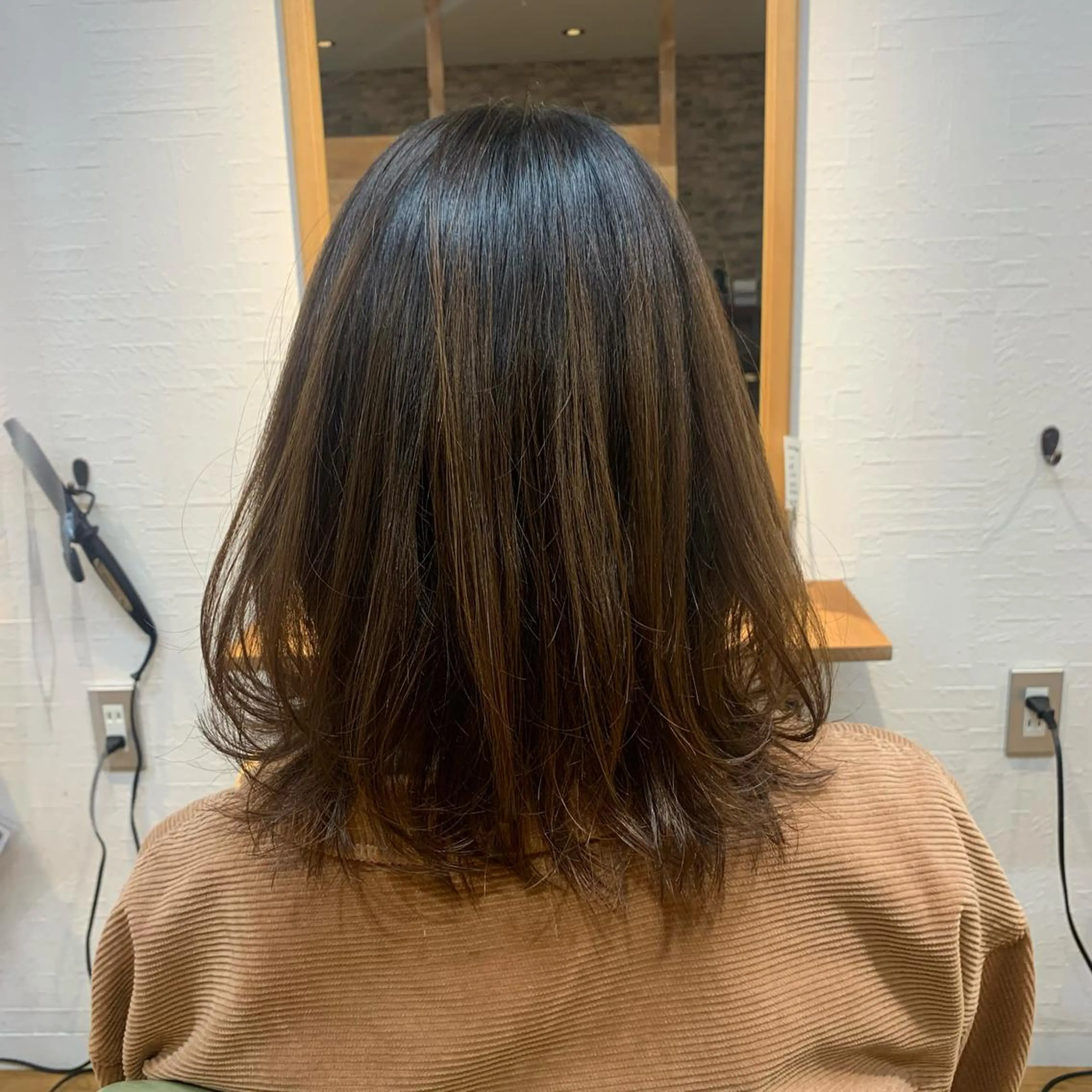 セミロング ショート🌼パーマ 本間正子のヘアスタイル