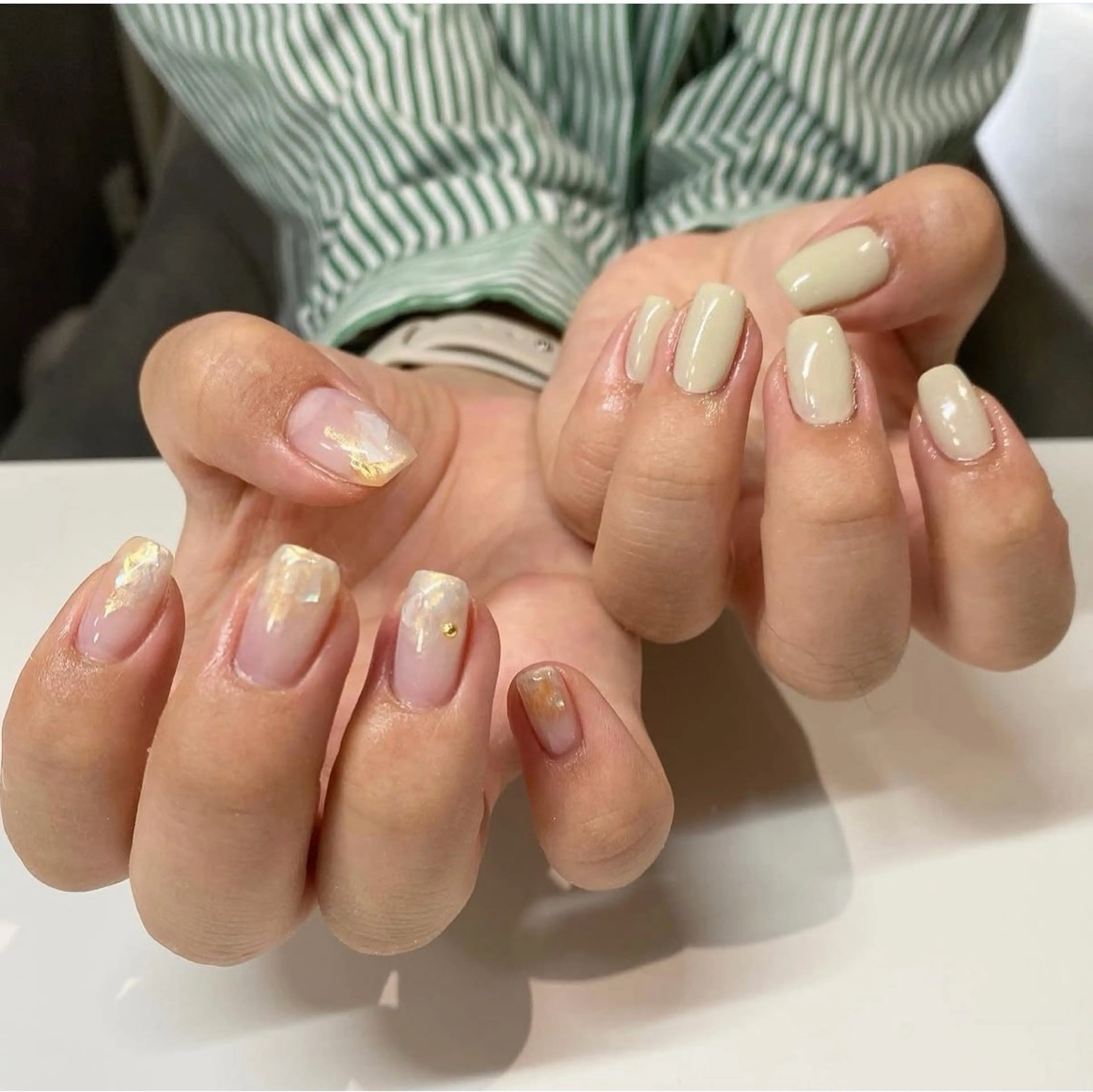 ネイル 持ち込み ハンドネイル io.Nail 谷町九丁目のネイルデザイン