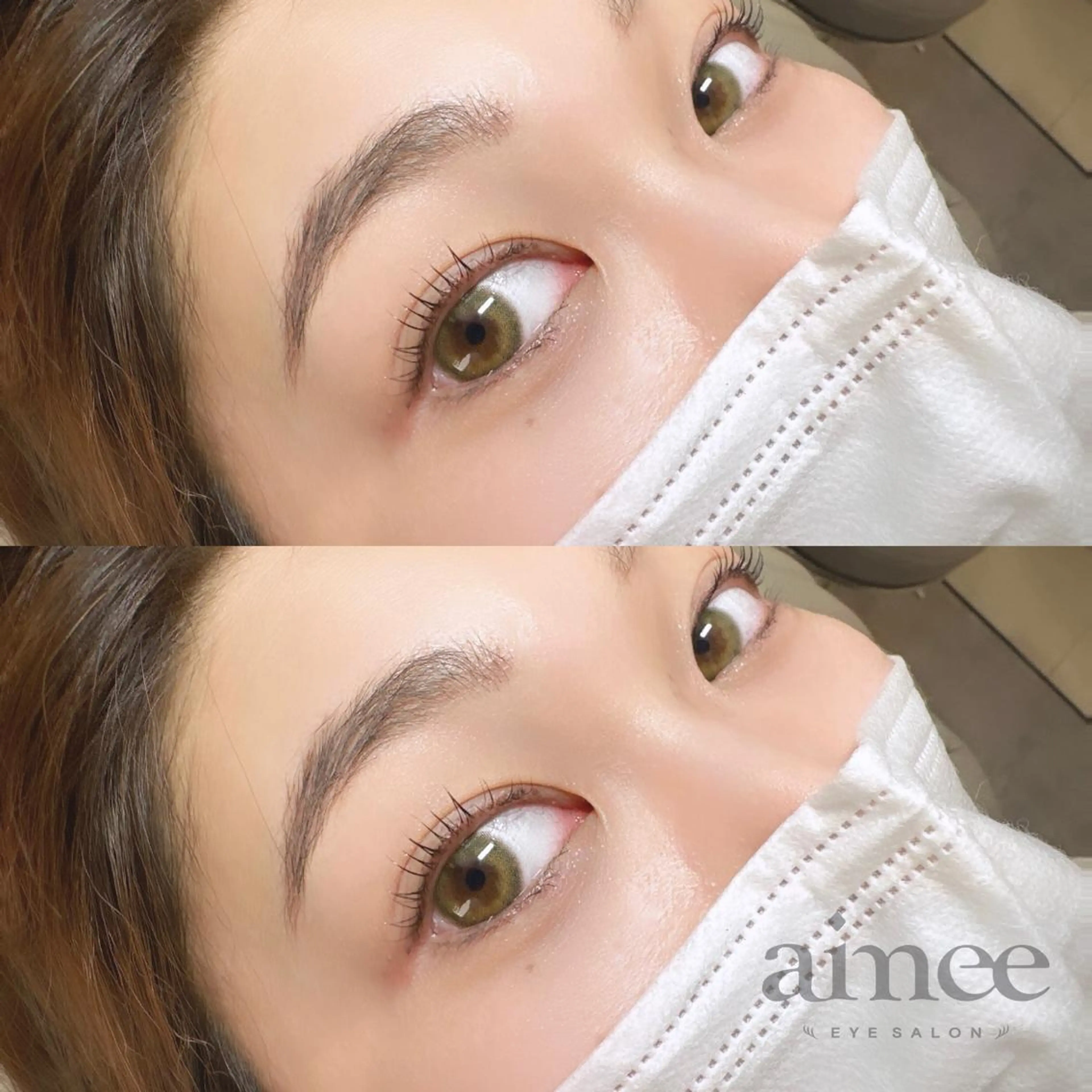 マツエク・マツパ eyesalon aimeeのマツエク・マツパデザイン