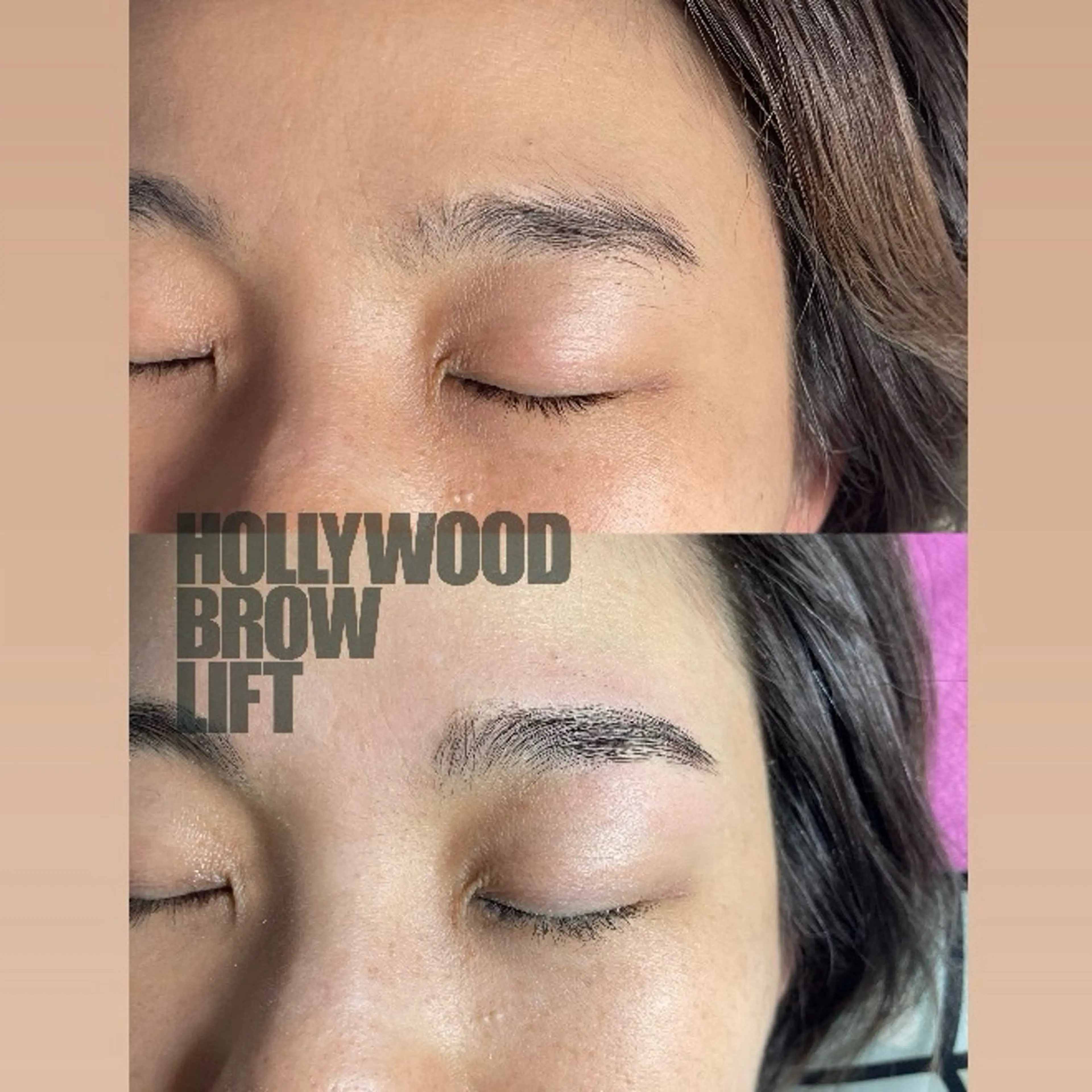 アイブロウ ハリウッドブロウリフト 眉毛ワックス脱毛 ワックス脱毛 その他(アイブロウ) ナチュラルヘア 🌱/久留米/あまのヘアスタイル