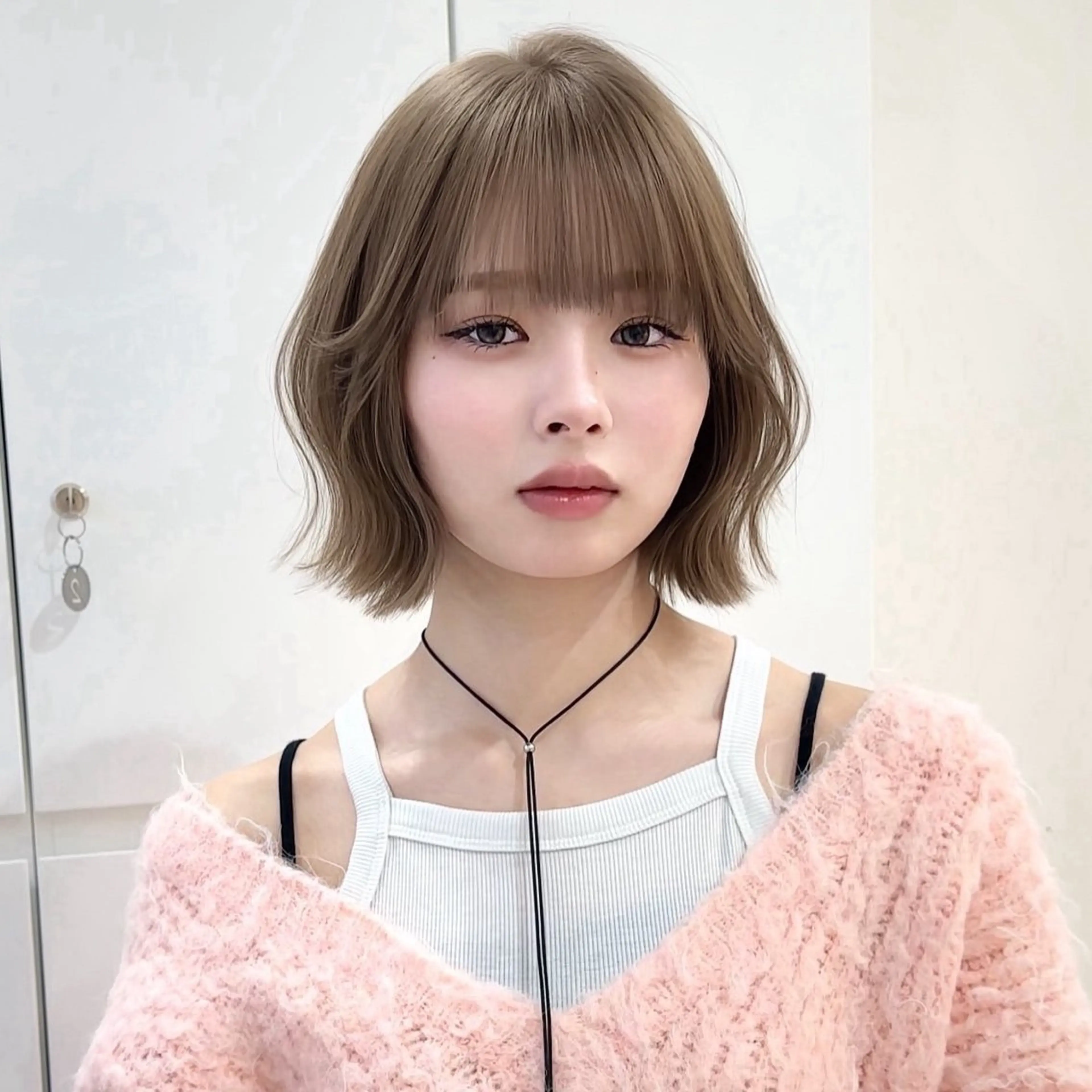 ショート カラー カット ヘアカラー トリートメント Lond Bloom 天神ショート/ボブのヘアスタイル