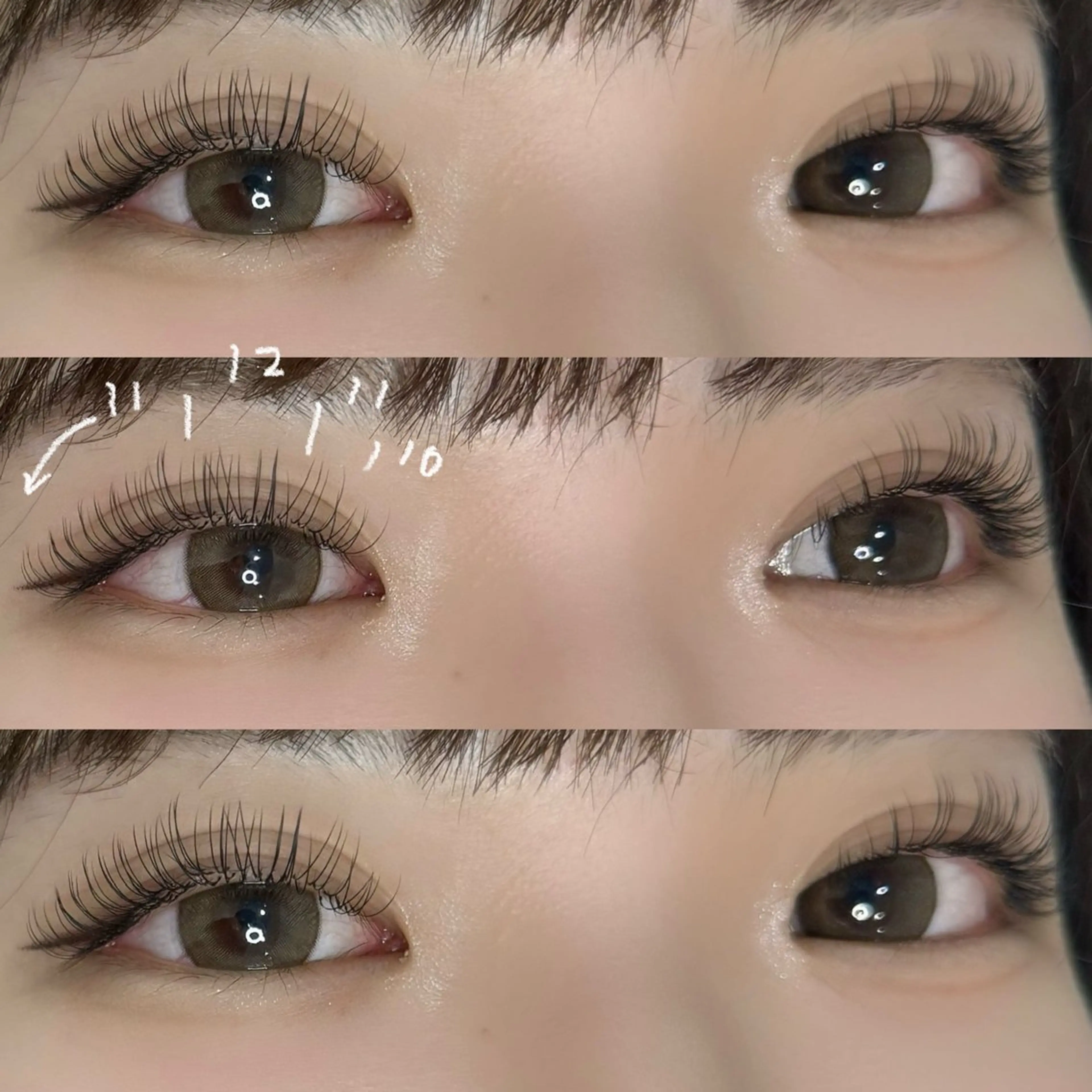 LED🩵フラットラッシュ100本の写真