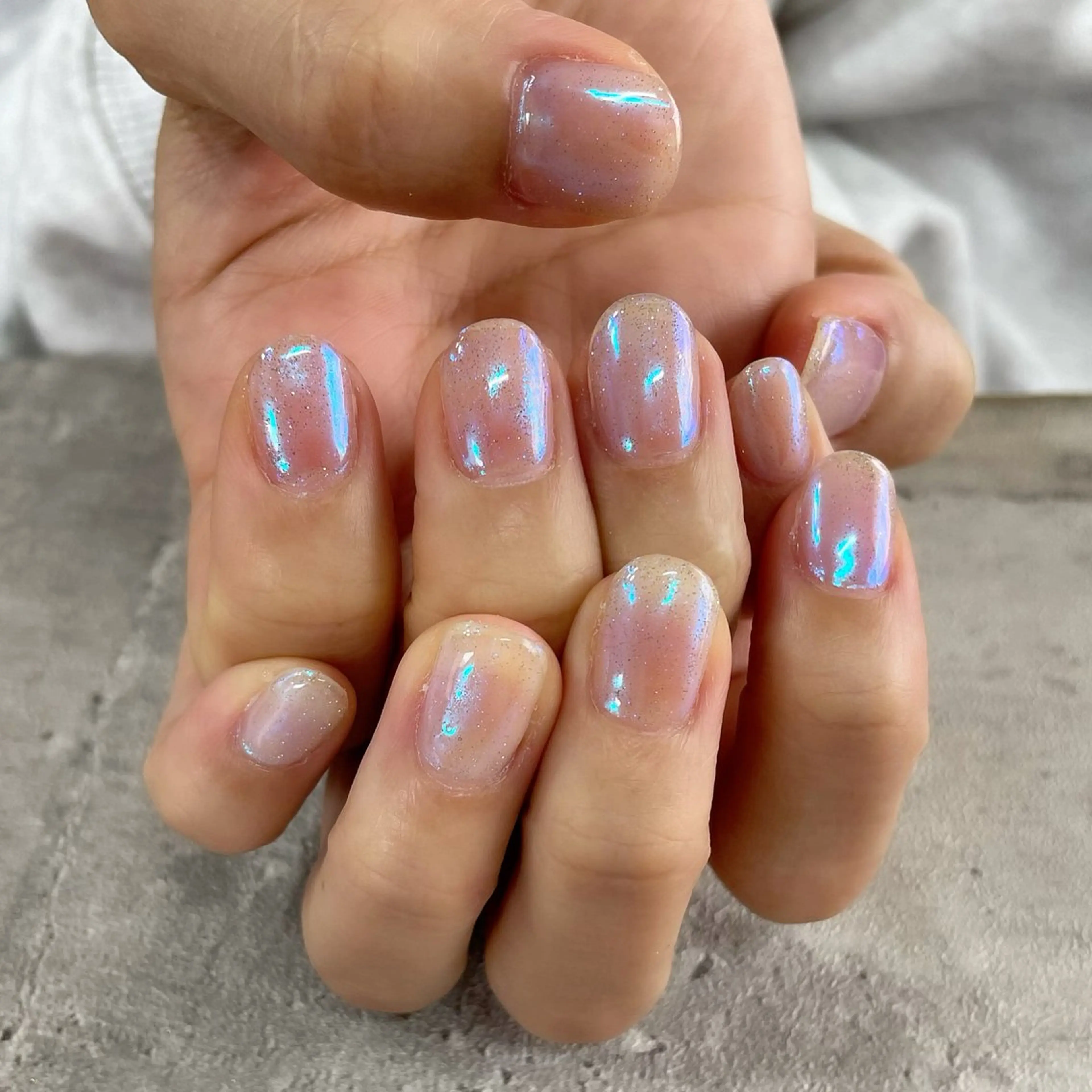 ネイル ジェルネイル シンプルネイル 東 千夏のネイルデザイン