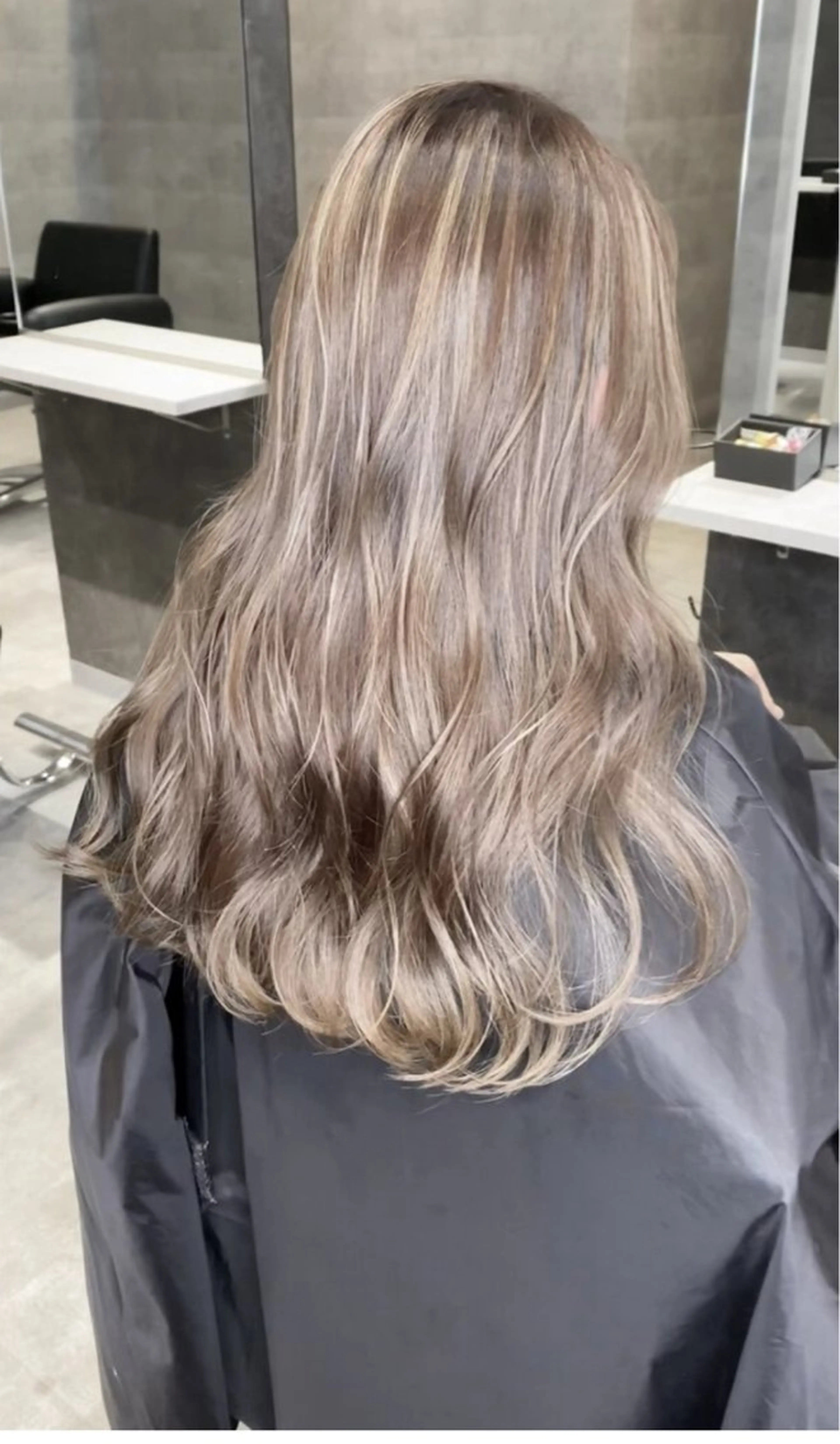 ロング カラー カット ヘアカラー ＿WHITE鳳店所属・＿white鳳店/ 牧原彩乃のヘアスタイル