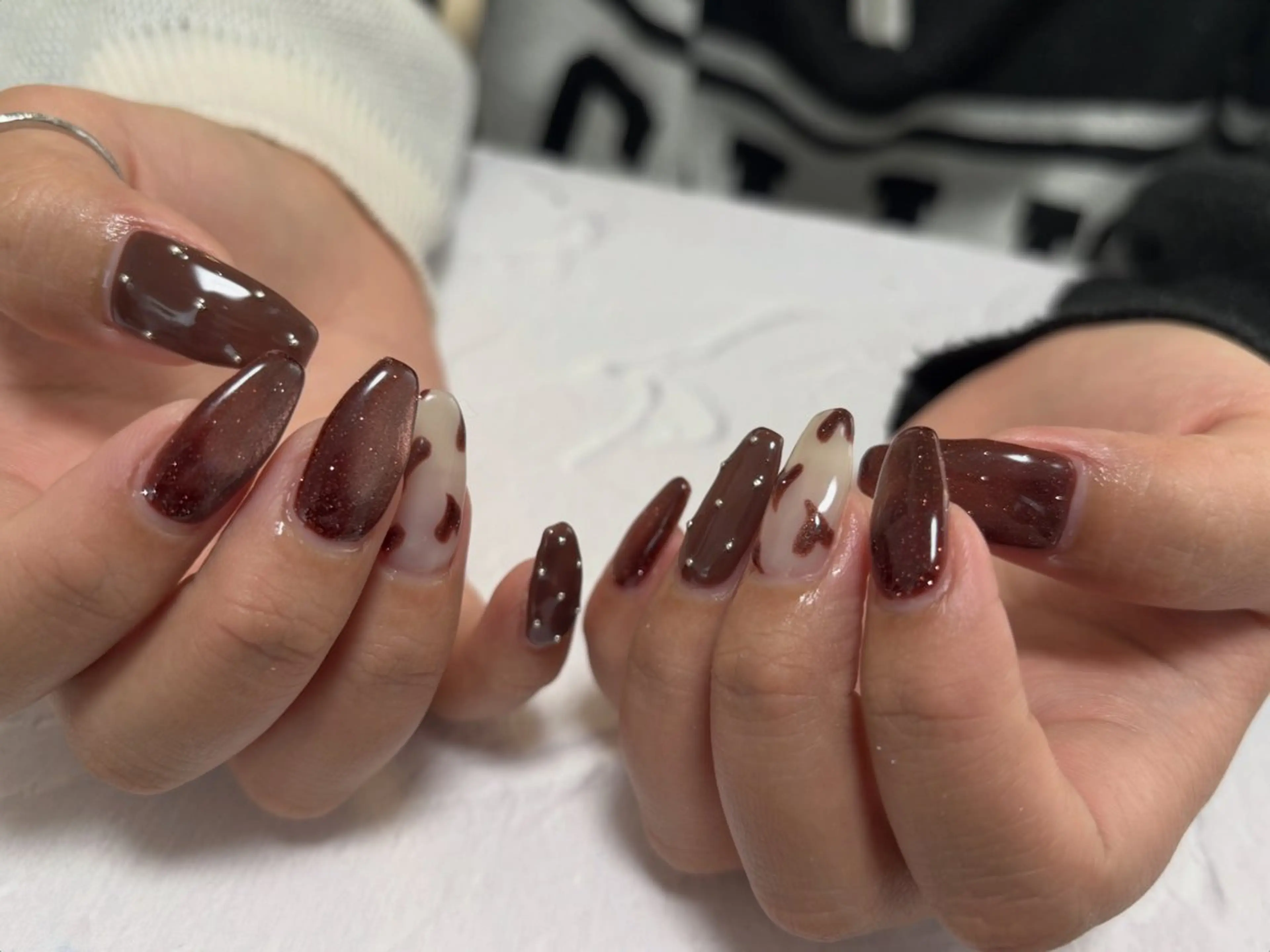 ネイル ハンドネイル 愛川町 あんすりうむのネイルデザイン