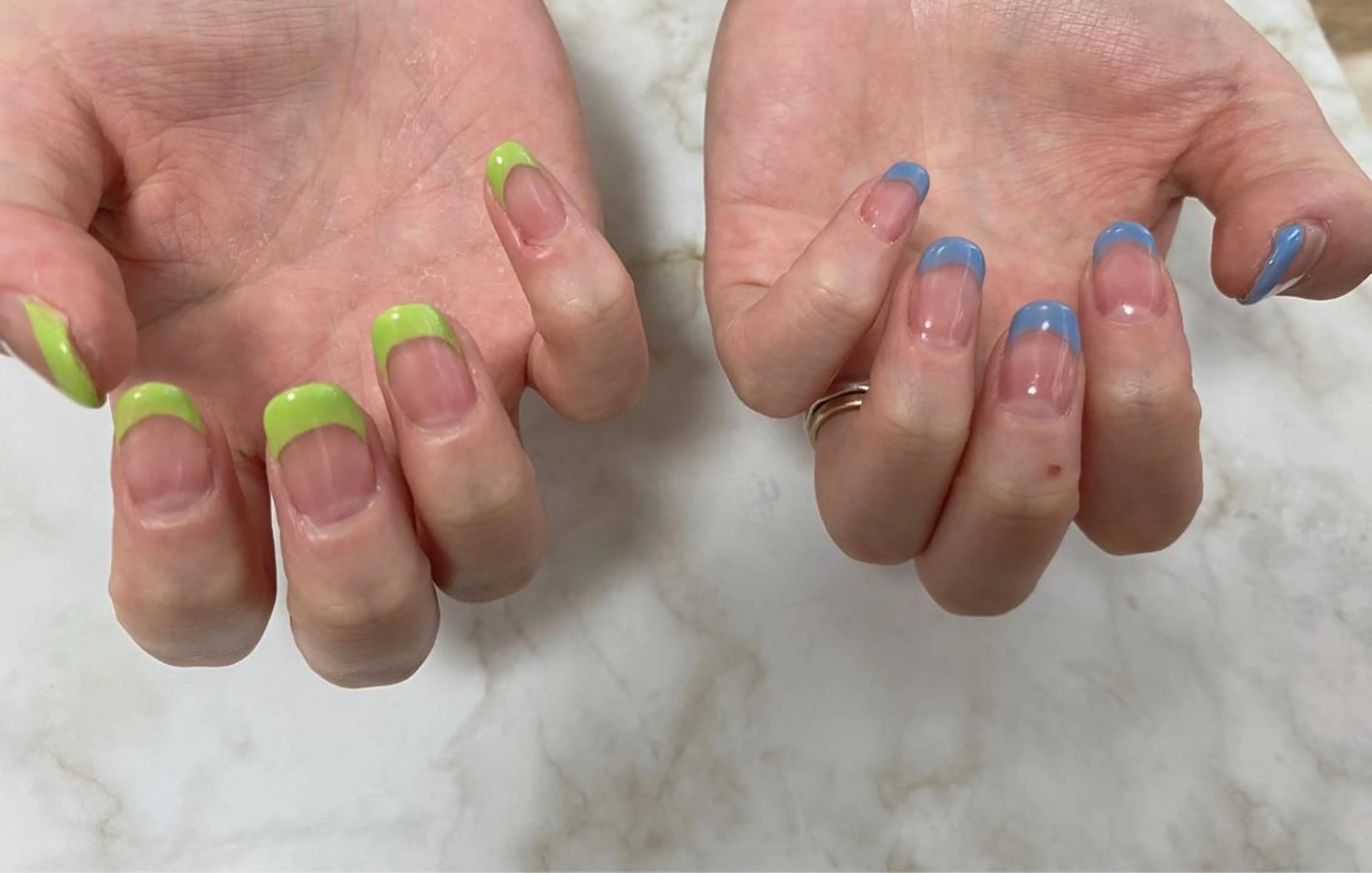 ネイル フレンチネイル mogunail &blowのネイルデザイン