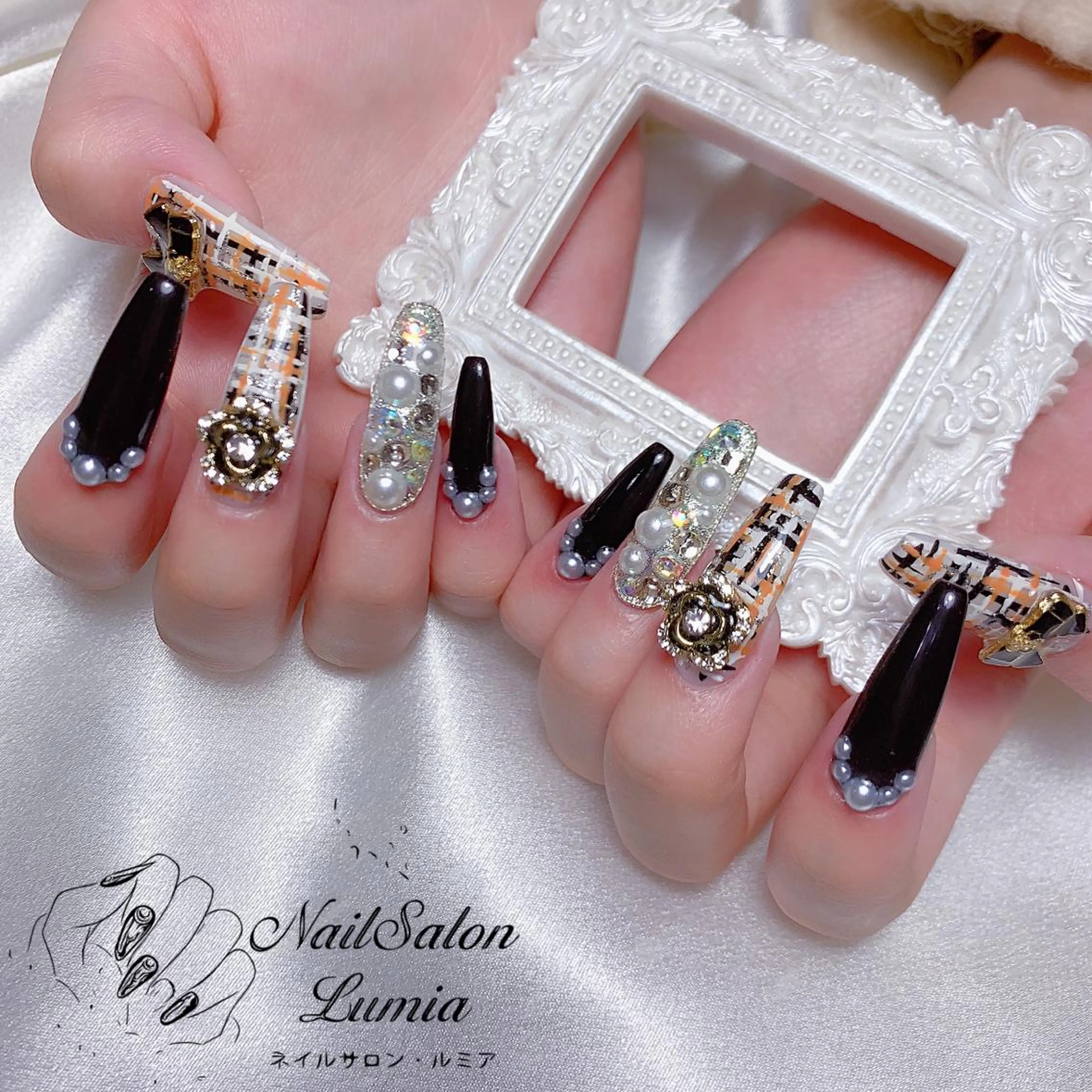ネイル ハンドネイル ネイルサロン ルミア Lumia 店長のネイルデザイン