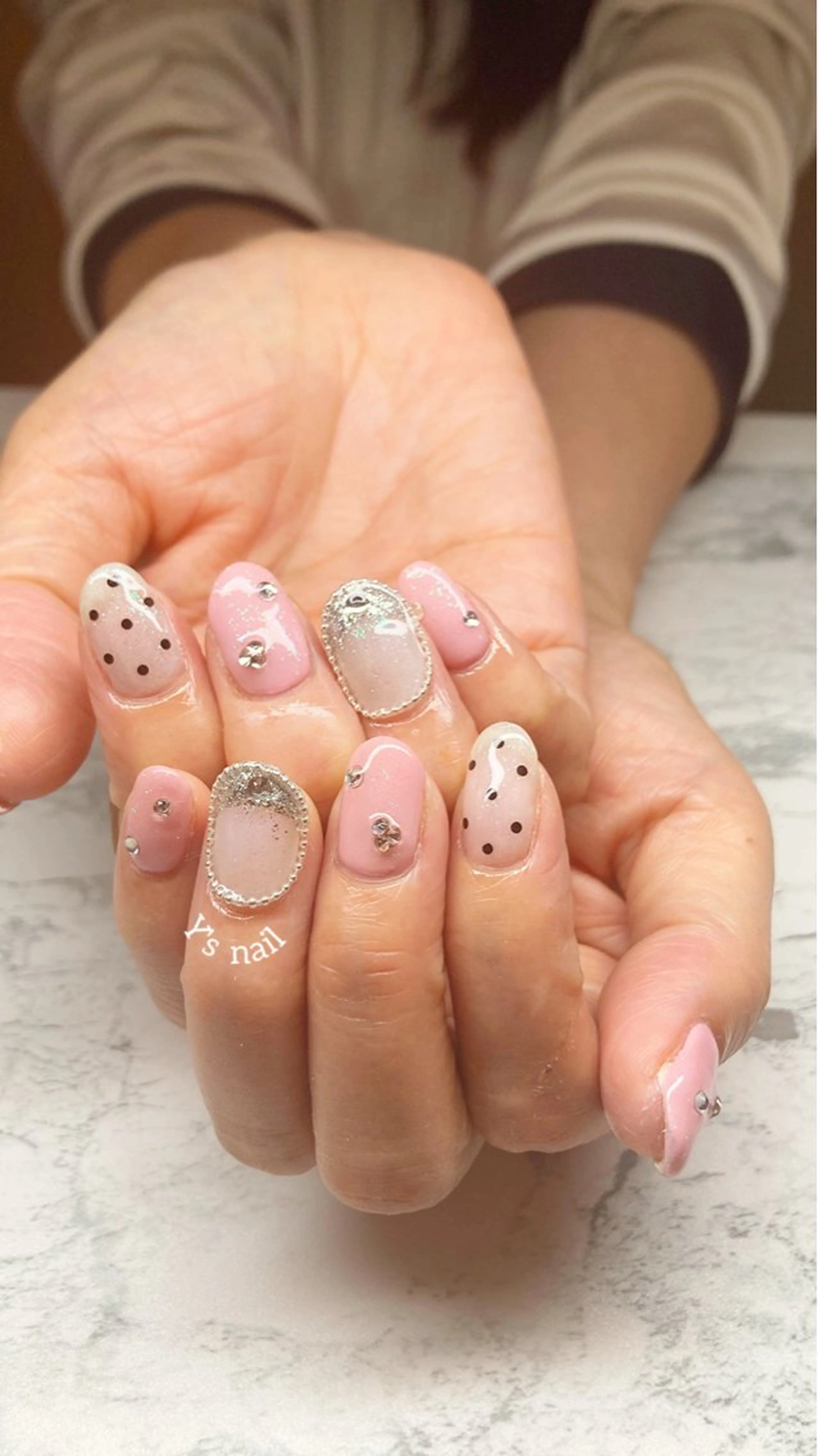 ネイル 韓国ネイル 手書きが得意🖌️ Y’s  nailのネイルデザイン
