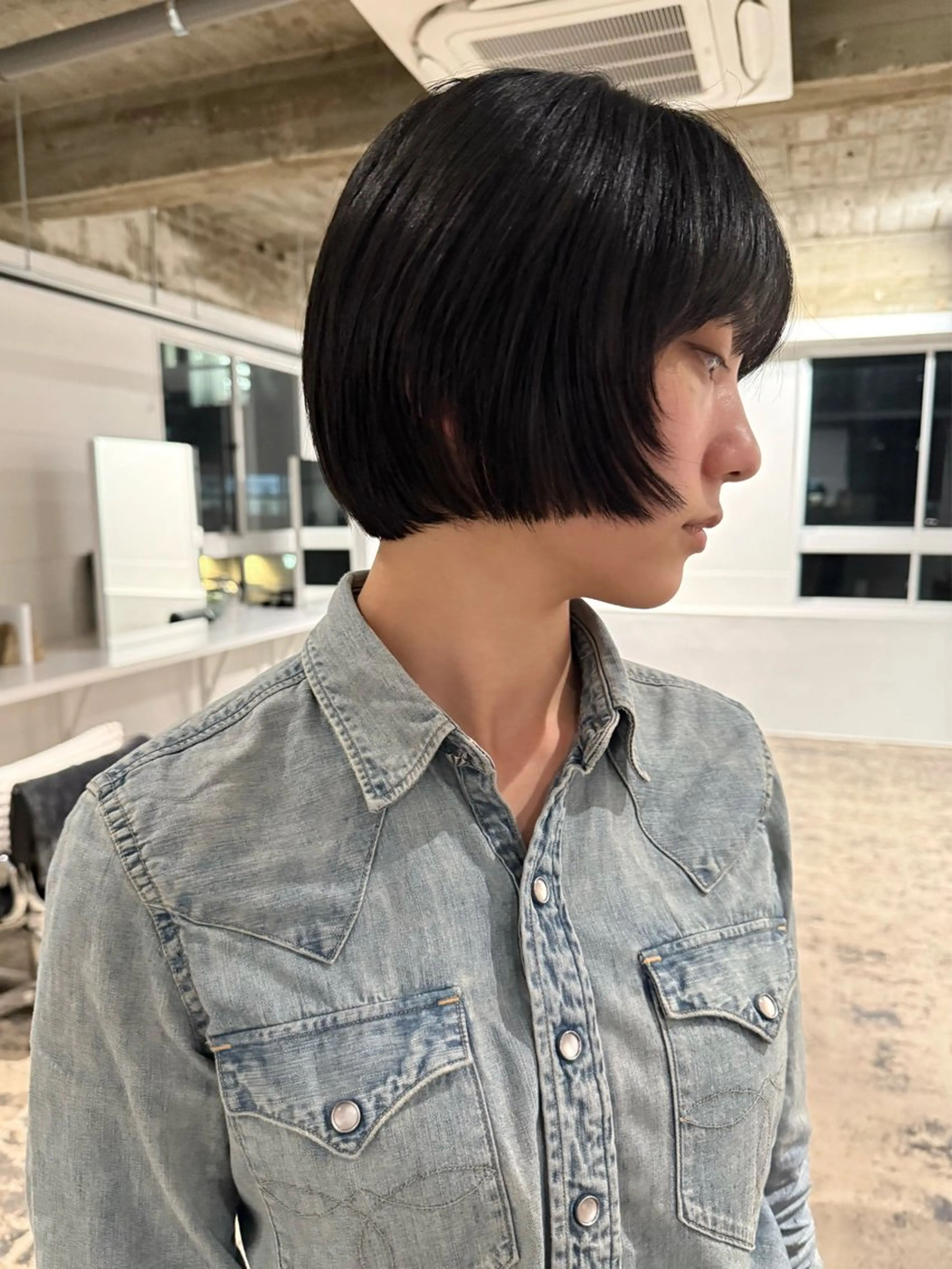 ショートカット+トリートメント✨️の写真