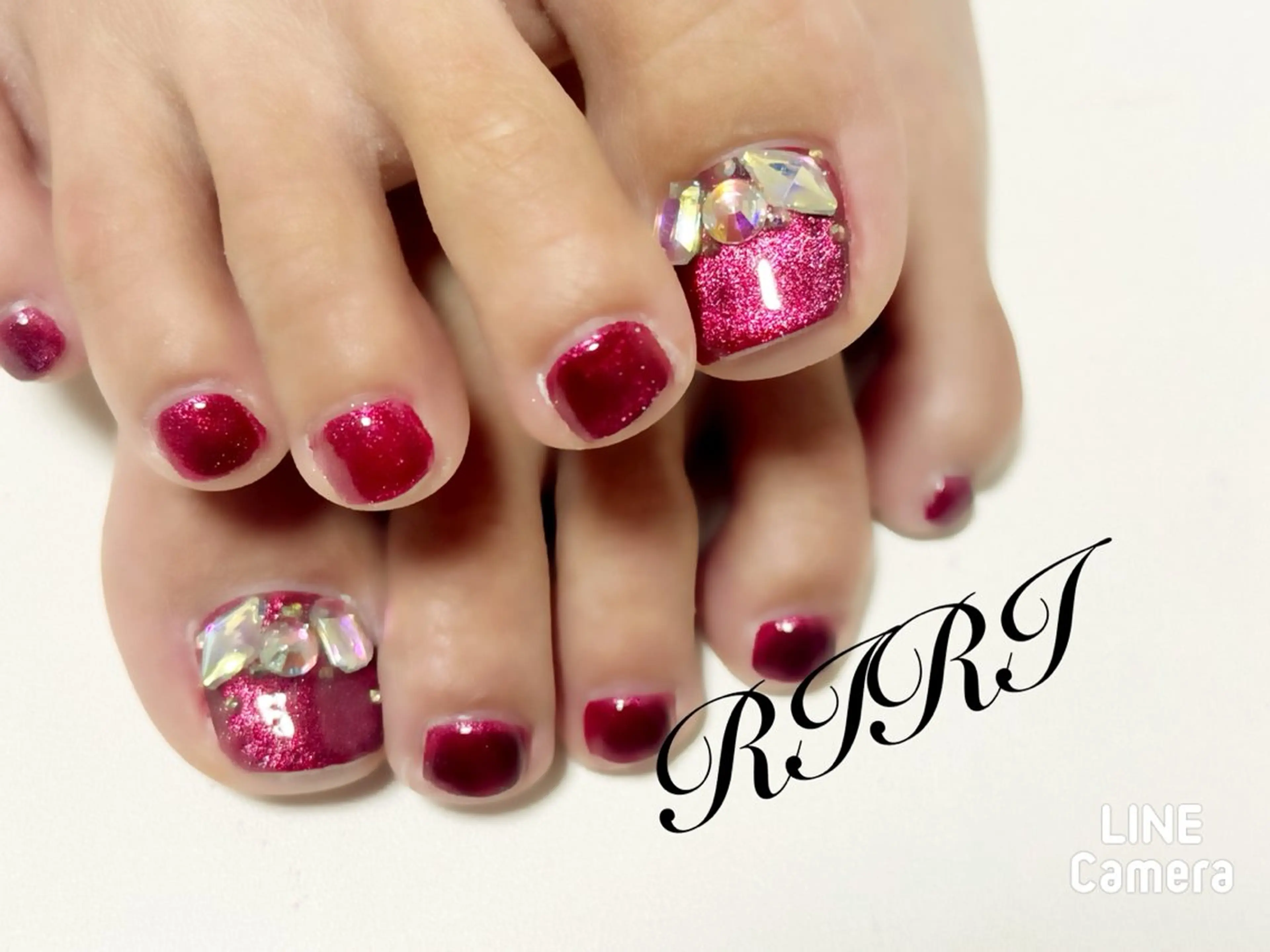 ネイル ハンドネイル riri オーナーのネイルデザイン