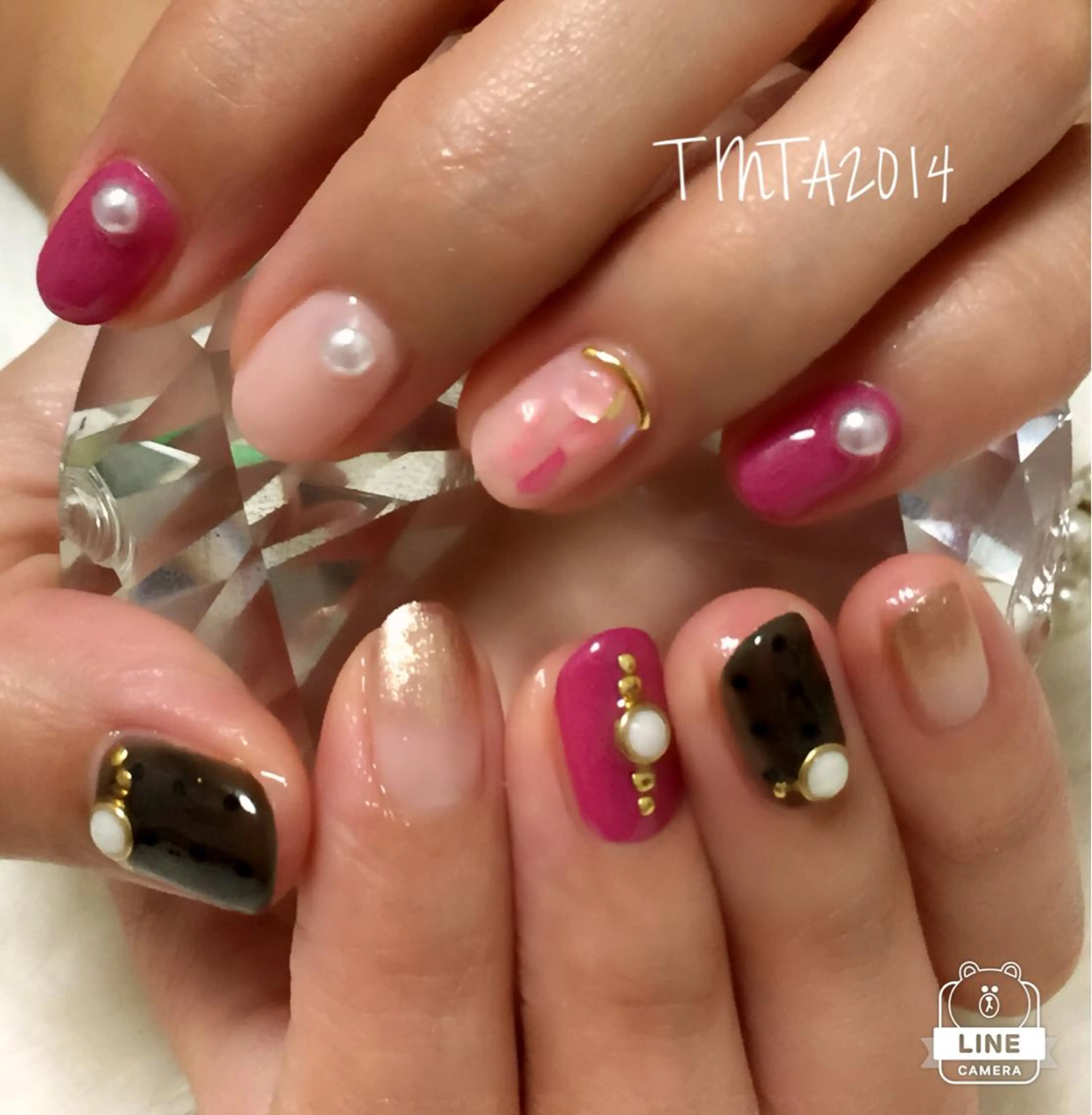 ネイル ドット 馬場 典子のネイルデザイン