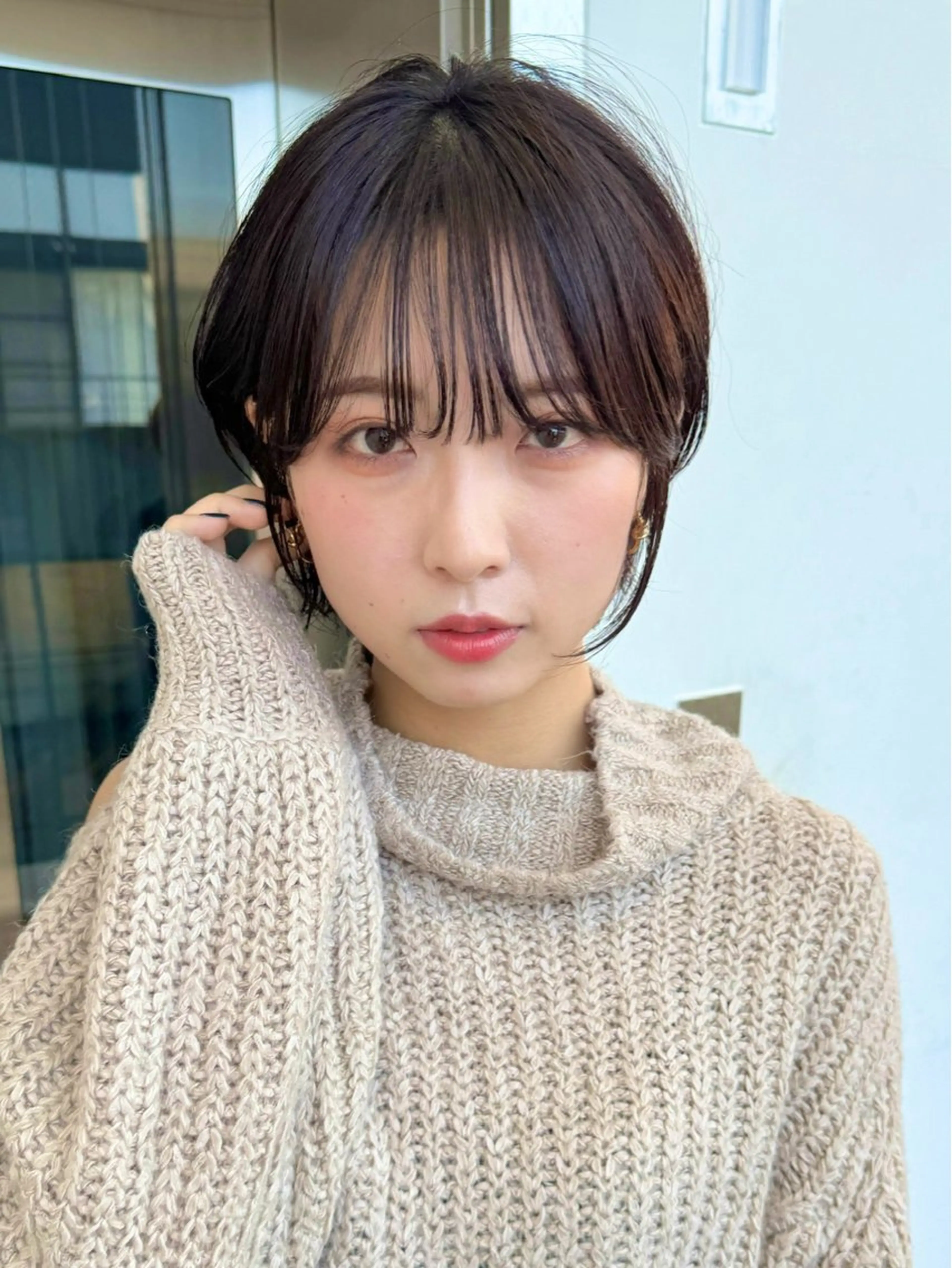 ショート カット ヘアカラー トリートメント _WHITE所属・石川直樹 似合わせカット✨のヘアスタイル