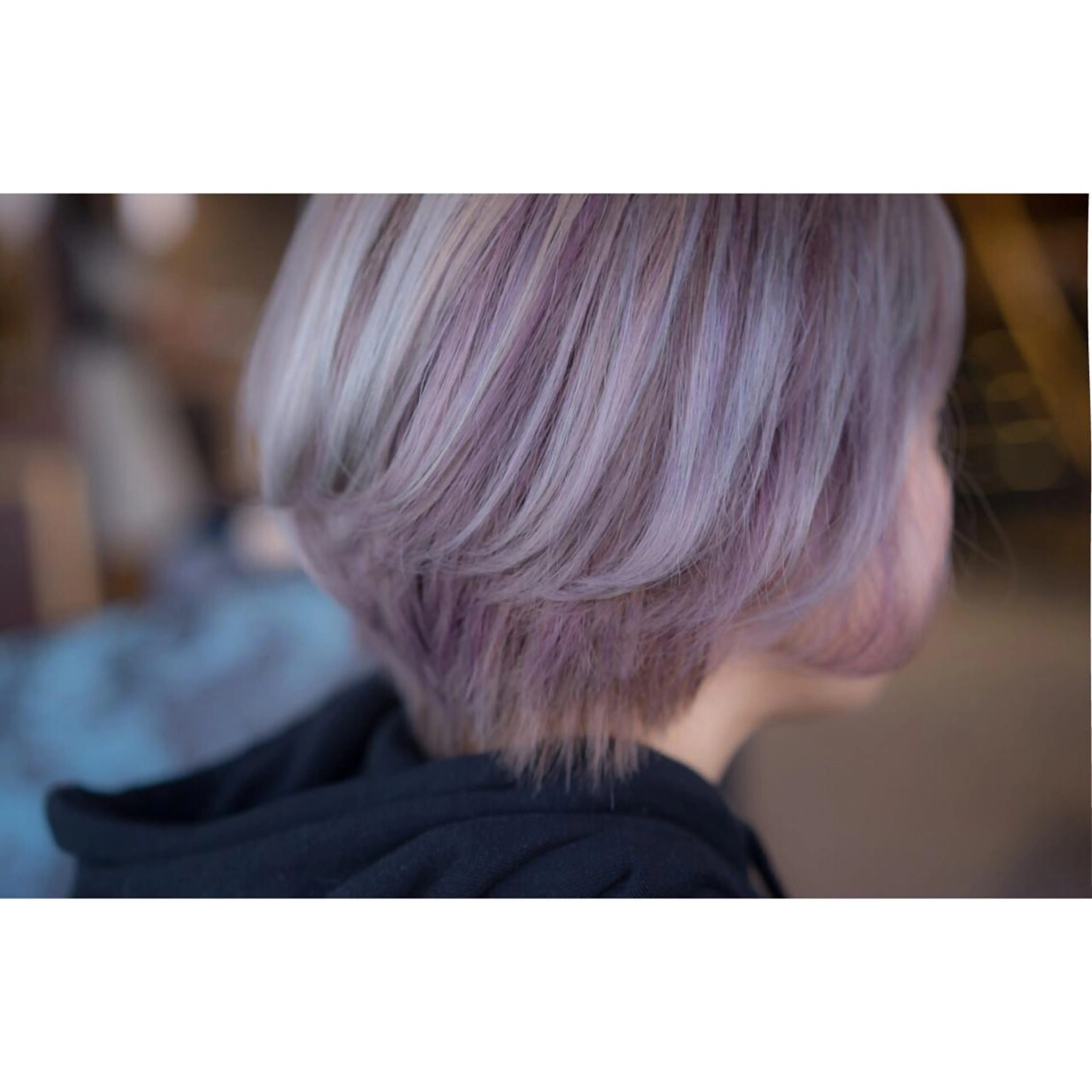 ショート カラー パーマ ハイトーンカラー 圧倒的なクォリティ✨ waku 岡崎店のヘアスタイル