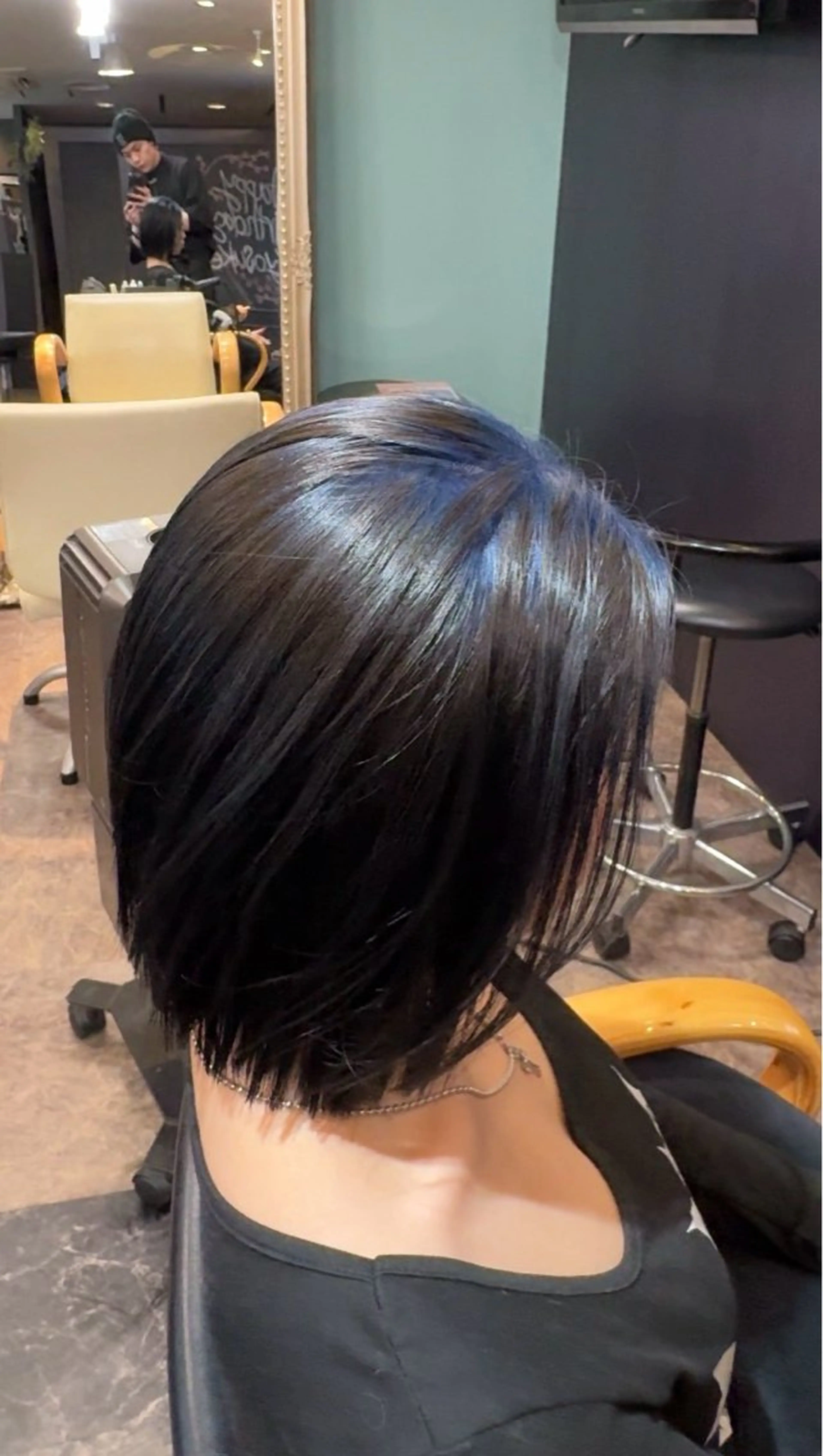 ミディアム カラー ブリーチ ヘアカラー 店長 ハイトーン× 髪質改善/舘野 涼太のヘアスタイル