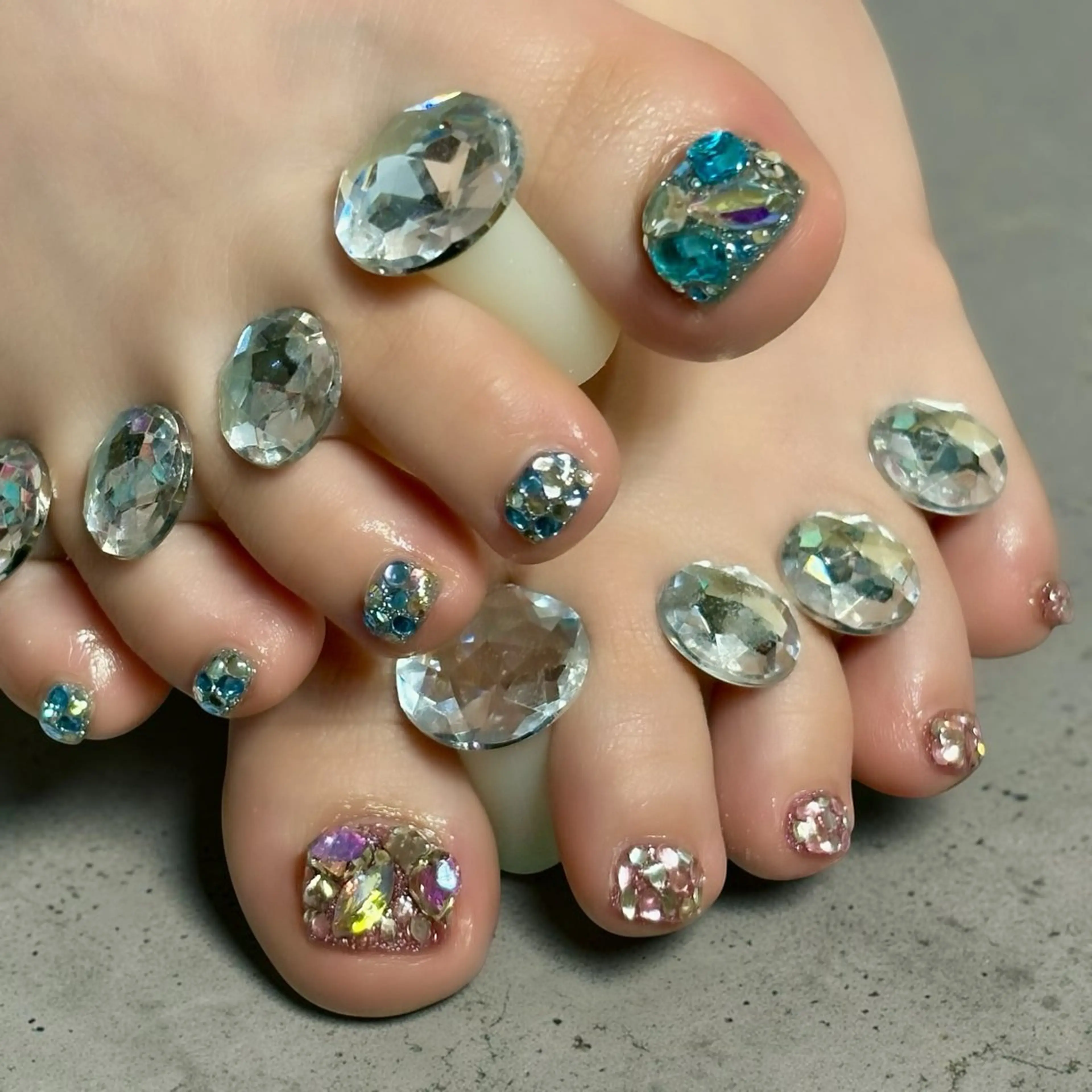 ネイル フットネイル orchid mikiのネイルデザイン