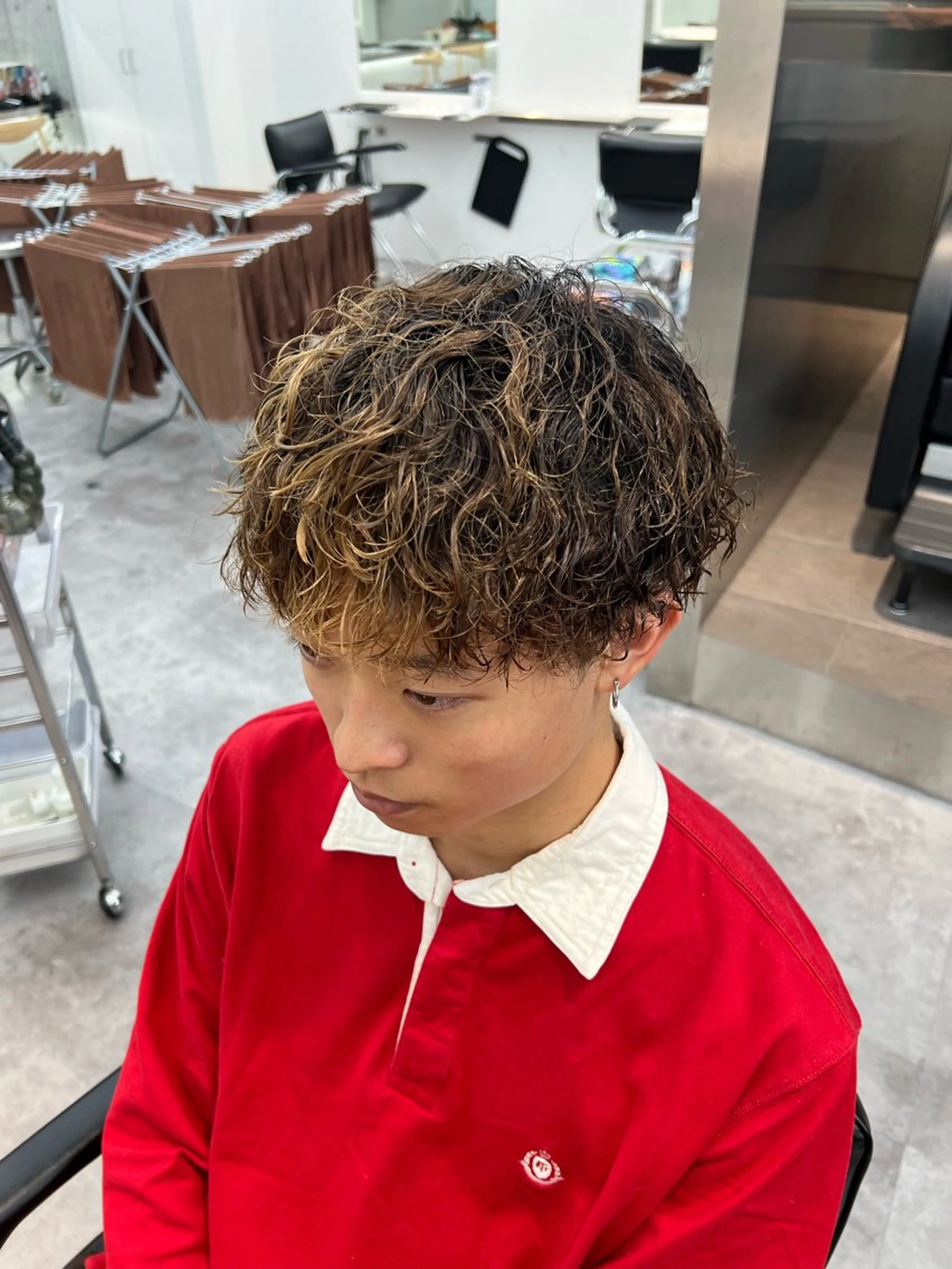 パーマ プードルパーマ 【fifth】 小林直弥のヘアスタイル