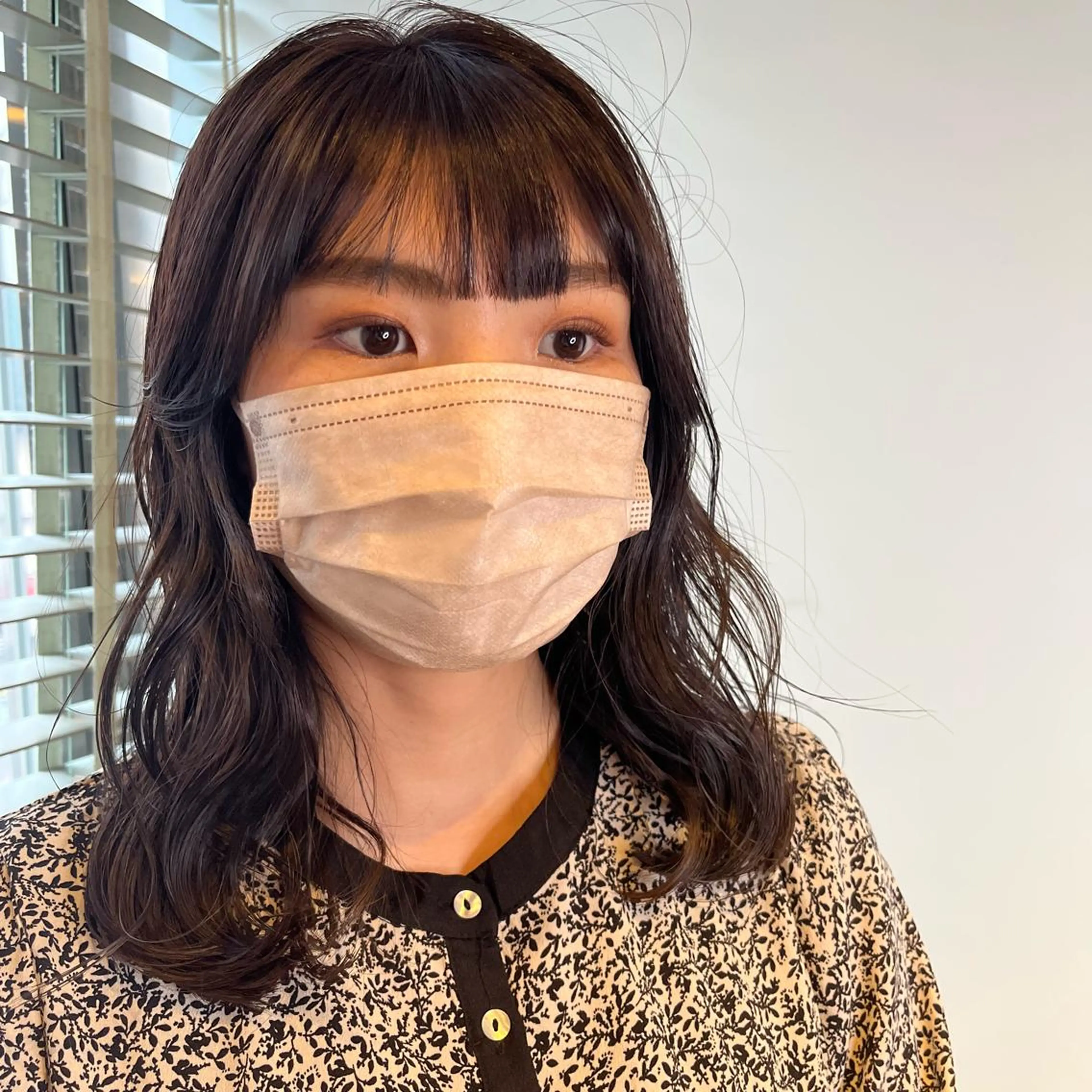 ミディアム カラー グレージュ SOYON 🤍CHIZU🤍.のヘアスタイル