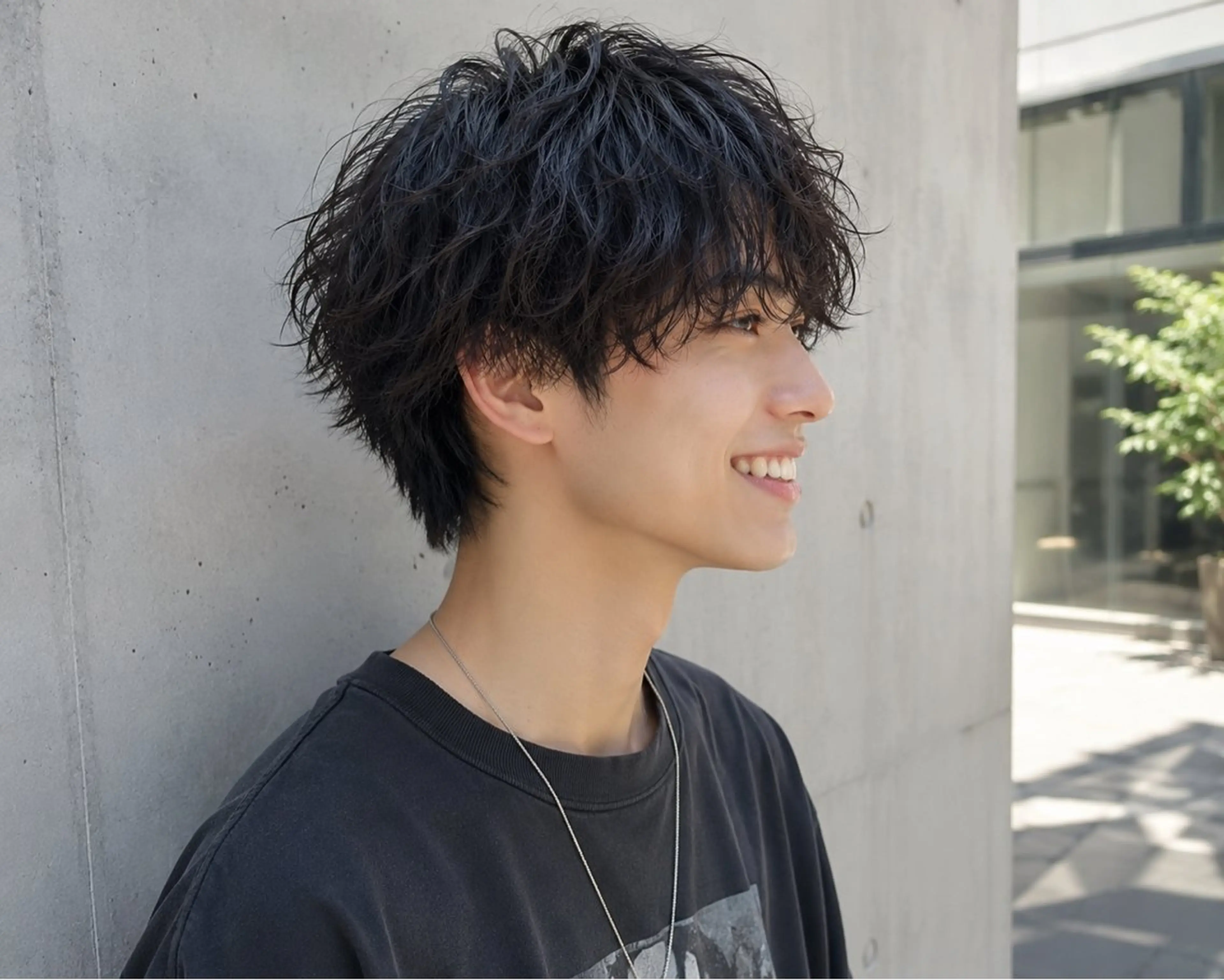 ショート カット パーマ １日１名様メンズ限定 /銀座のヘアスタイル