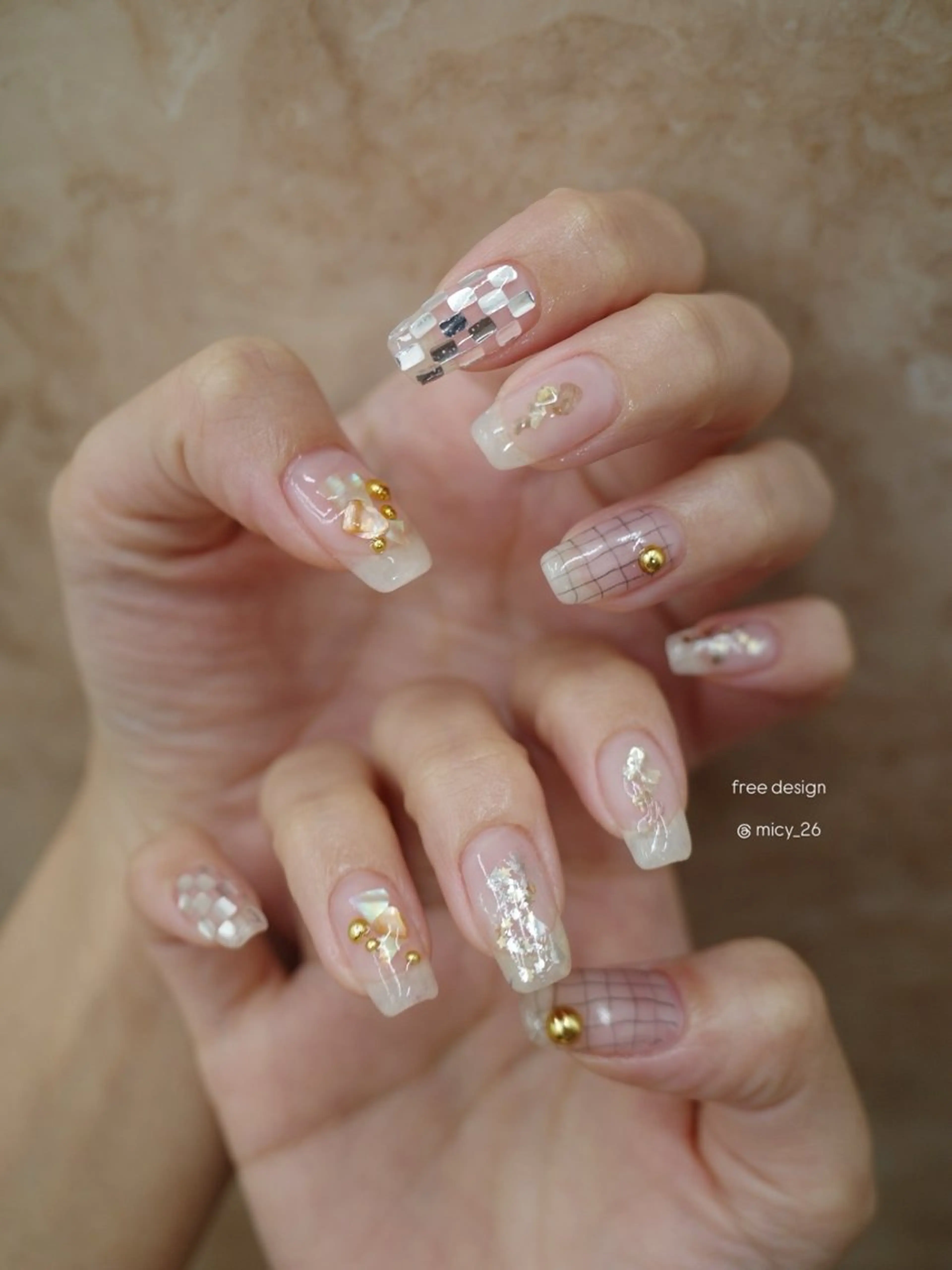 お任せデザインの写真