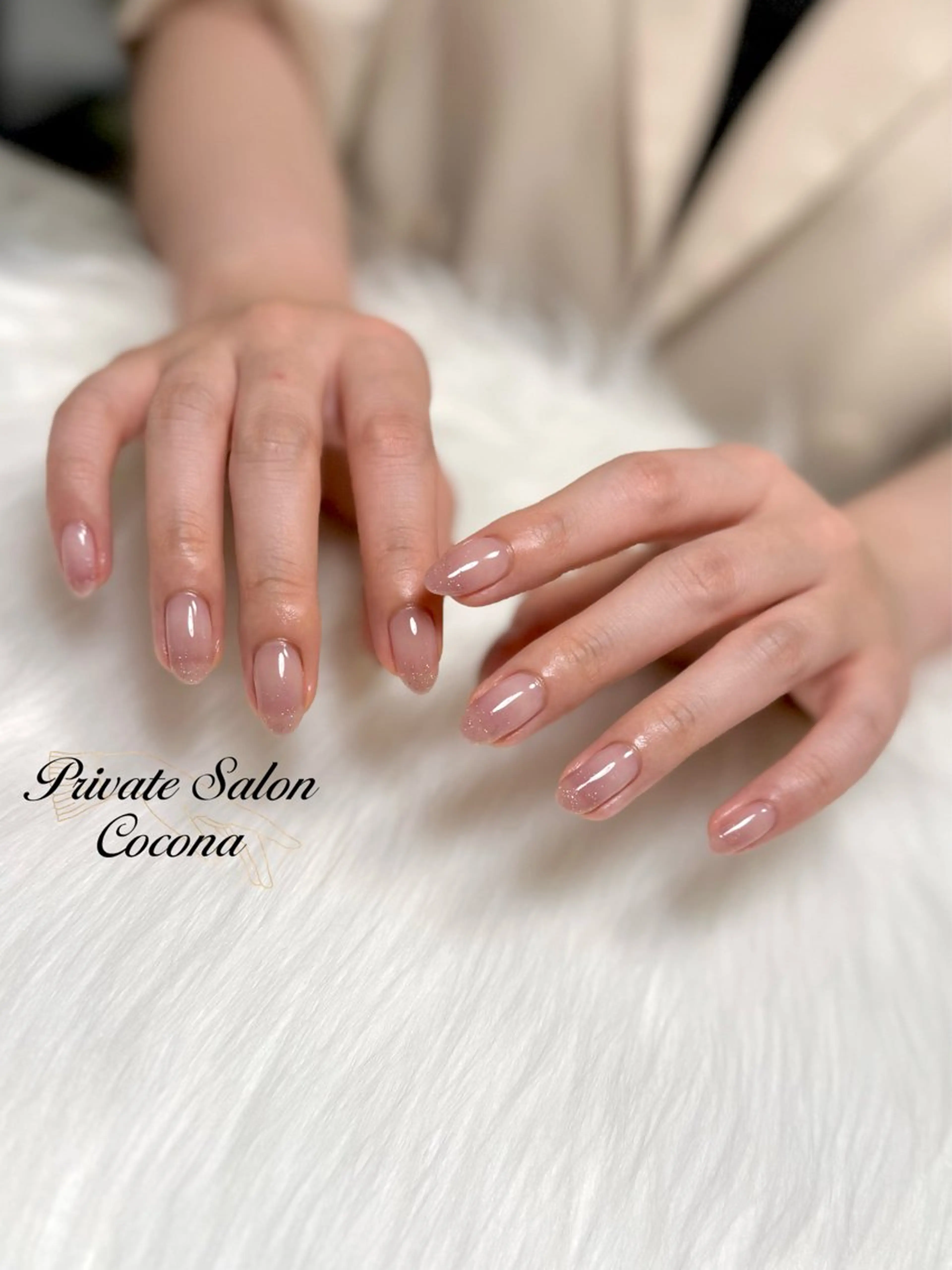 ネイル グラデーション ハンドネイル プライベートサロン nailcoconaのネイルデザイン