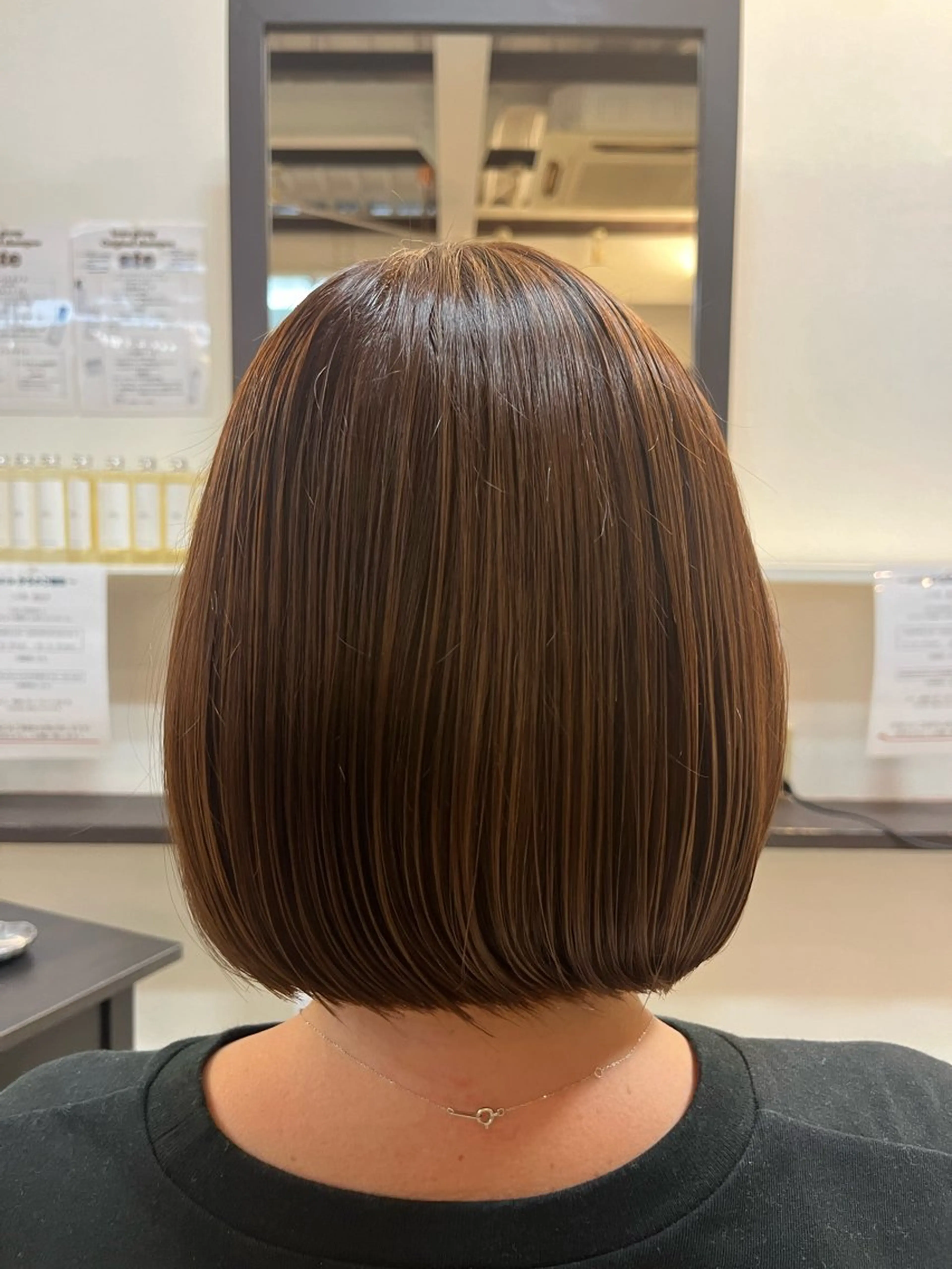 カラー 立道 樹奈のヘアスタイル