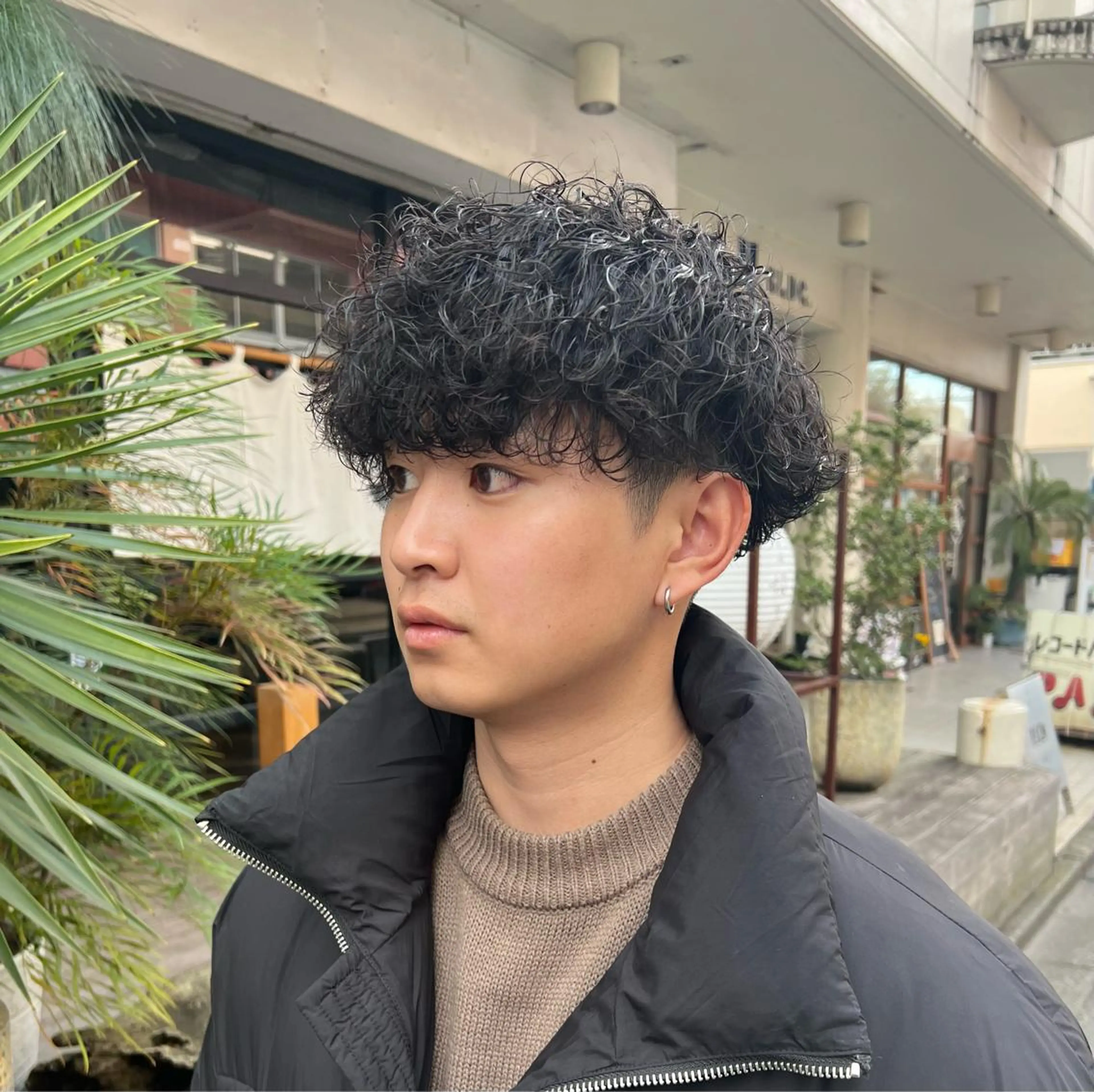 ショート カット パーマ バレイヤージュ職人 🔥代表YU-SHIのヘアスタイル