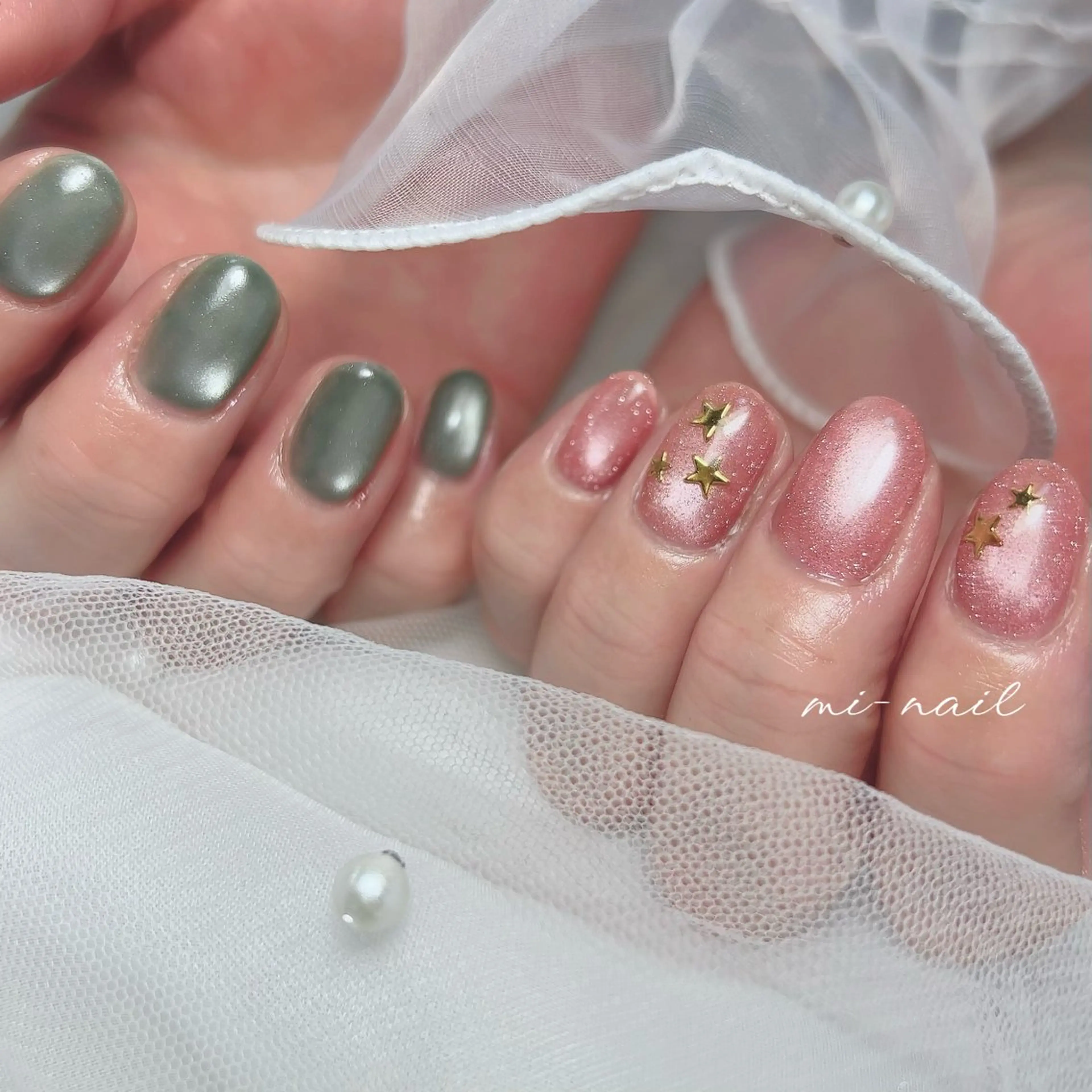 ネイル ハンドネイル ..mi-nail ..のネイルデザイン