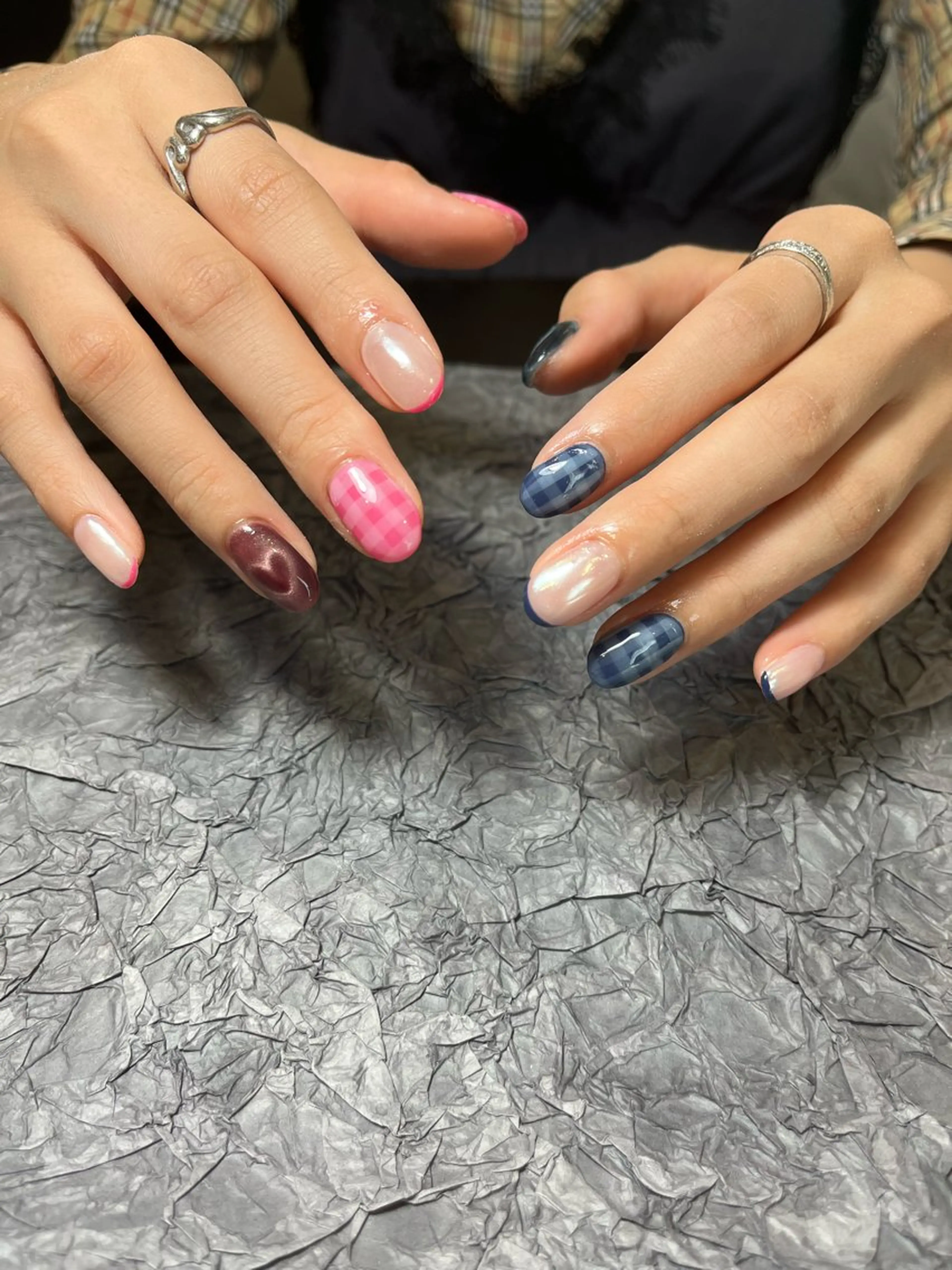 ネイル ハート S. SAYAのネイルデザイン