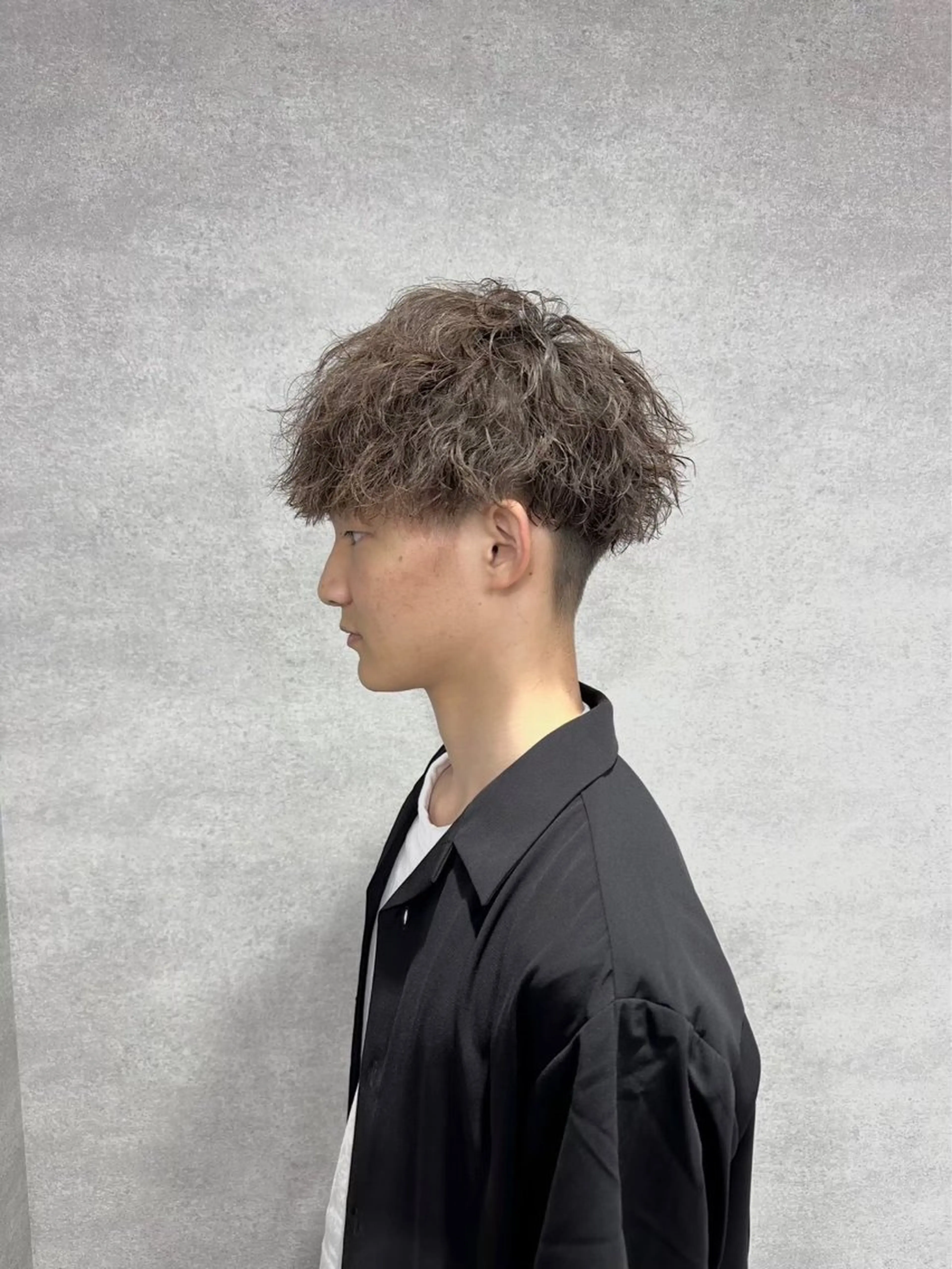 ショート カラー パーマ メンズ キッズ カット パーマ トリートメント ヘアセット 🔥パーマ特化🔥 優馬のヘアスタイル