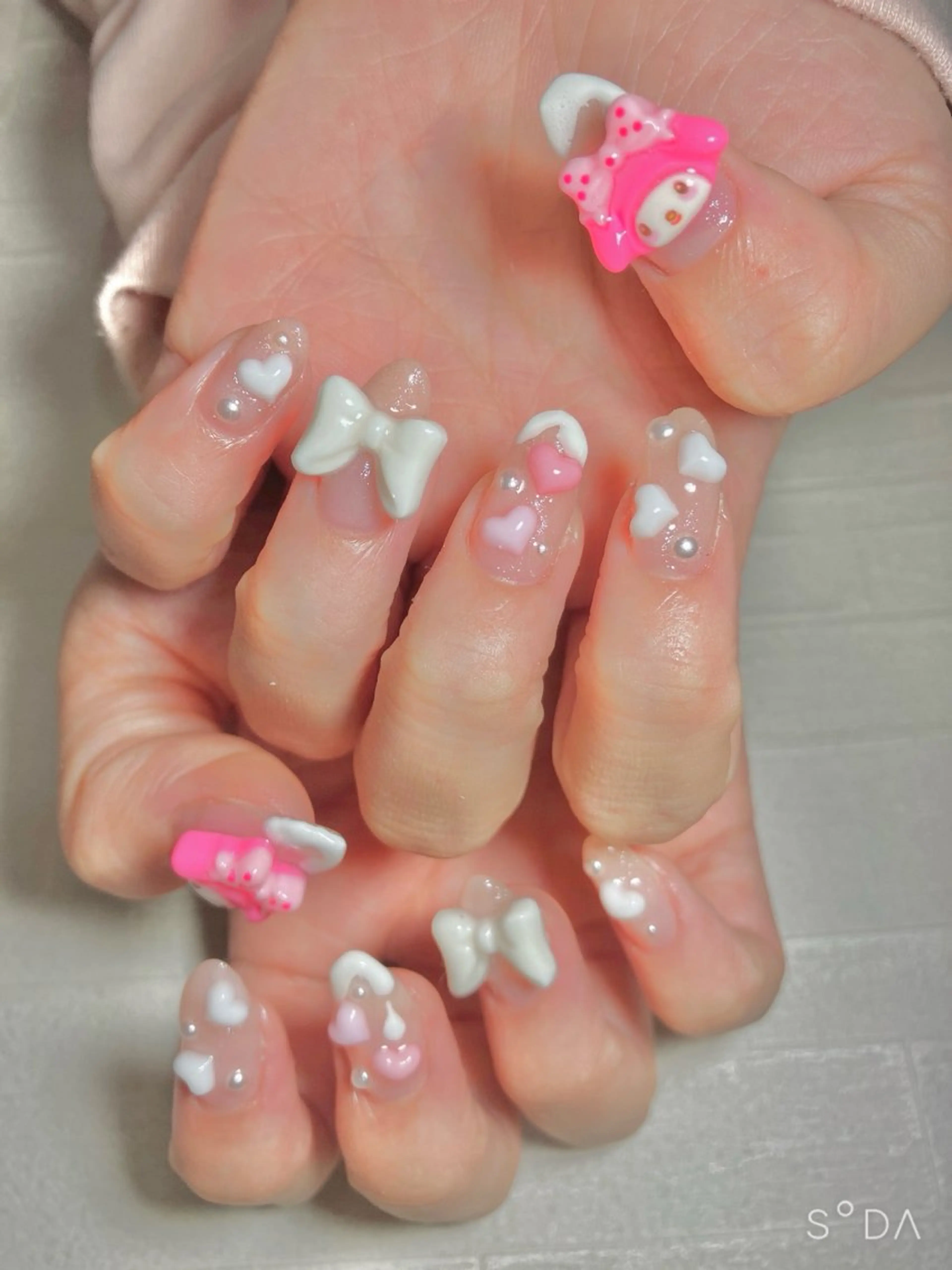 ネイル Liennail 持込デザインやり放題のネイルデザイン