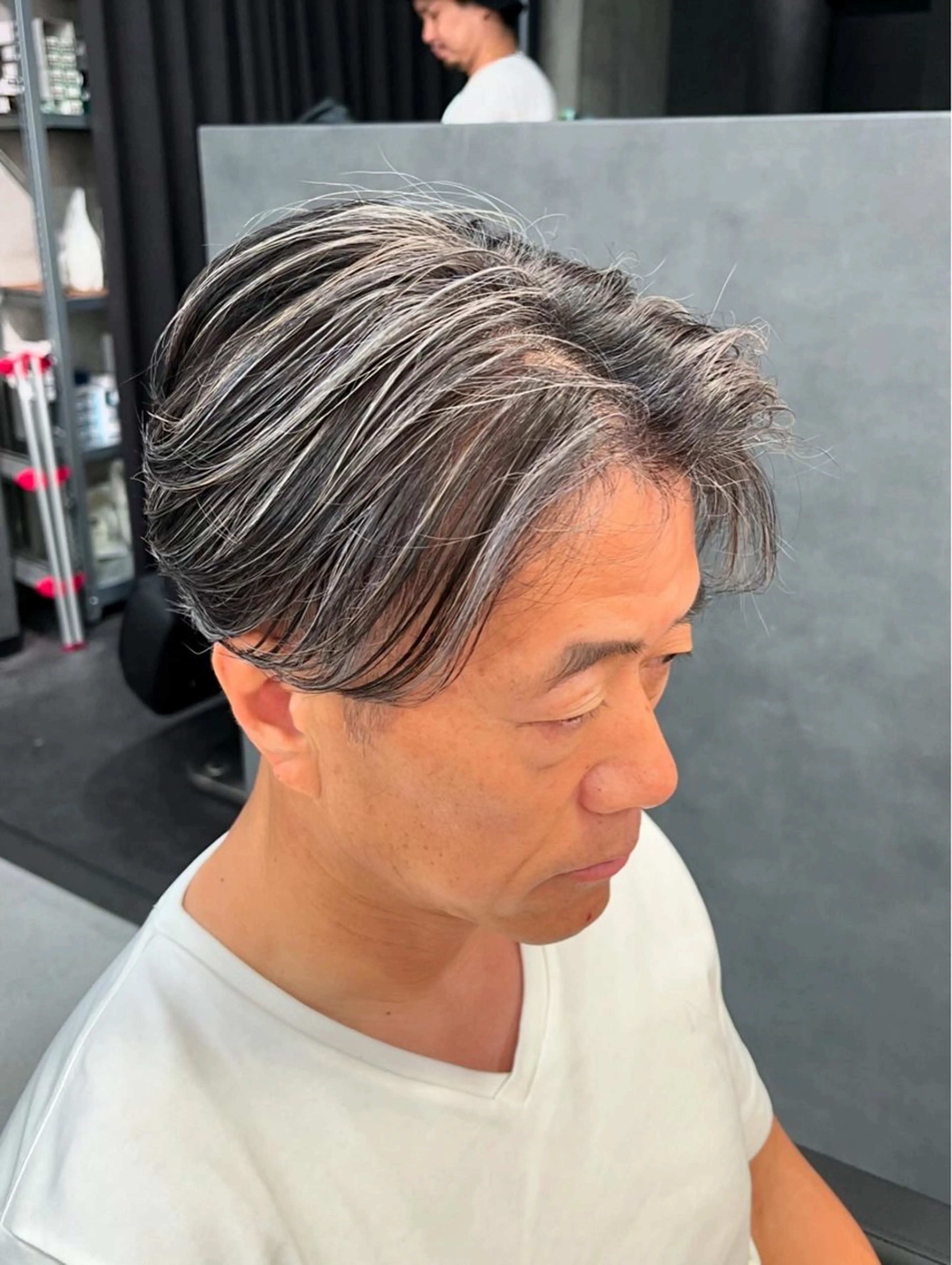 メンズ カット ヘアカラー 西岡 あつみ/ 堀江美容室のヘアスタイル