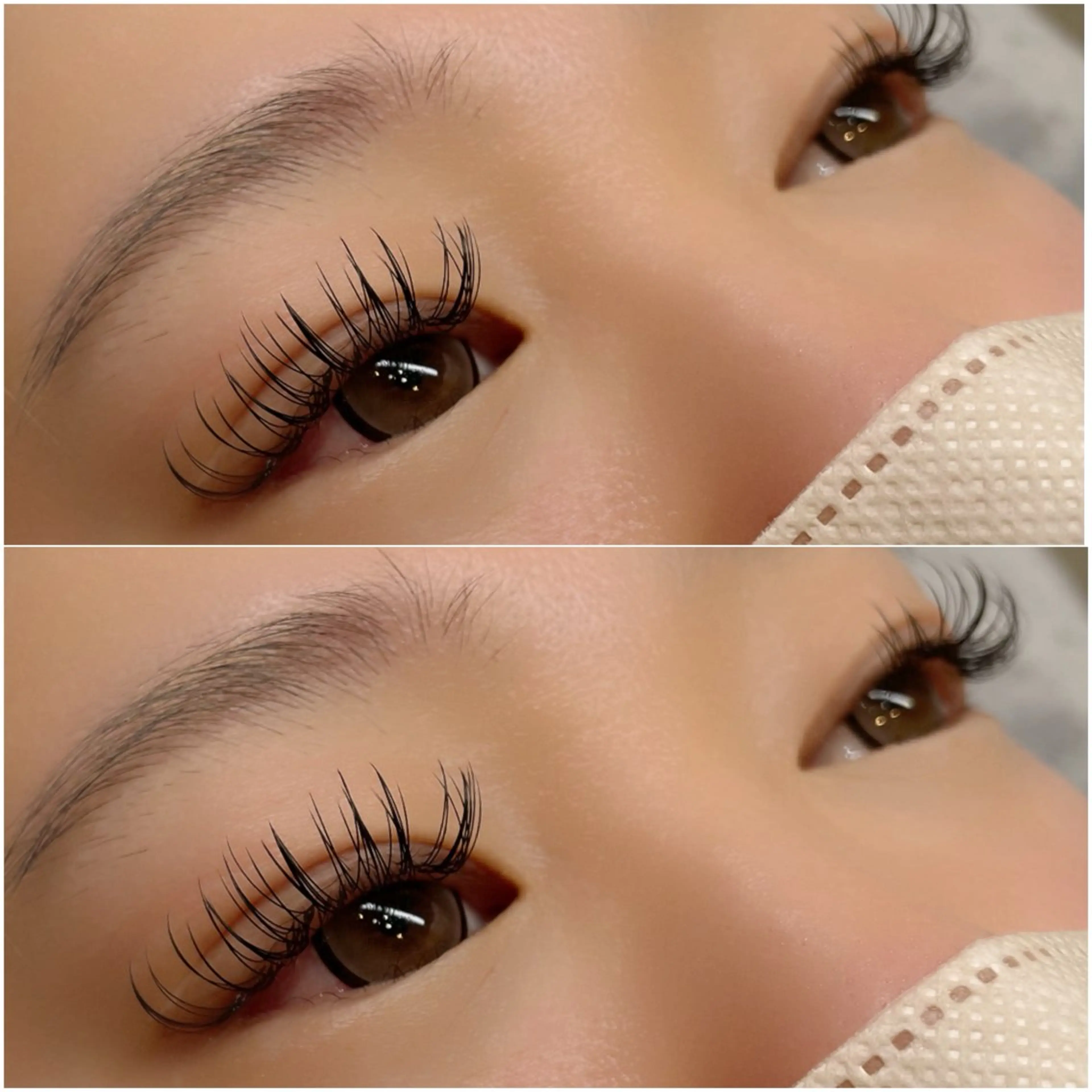 マツエク・マツパ Dカール フラットラッシュ EYELA Mizukami❄️のマツエク・マツパデザイン