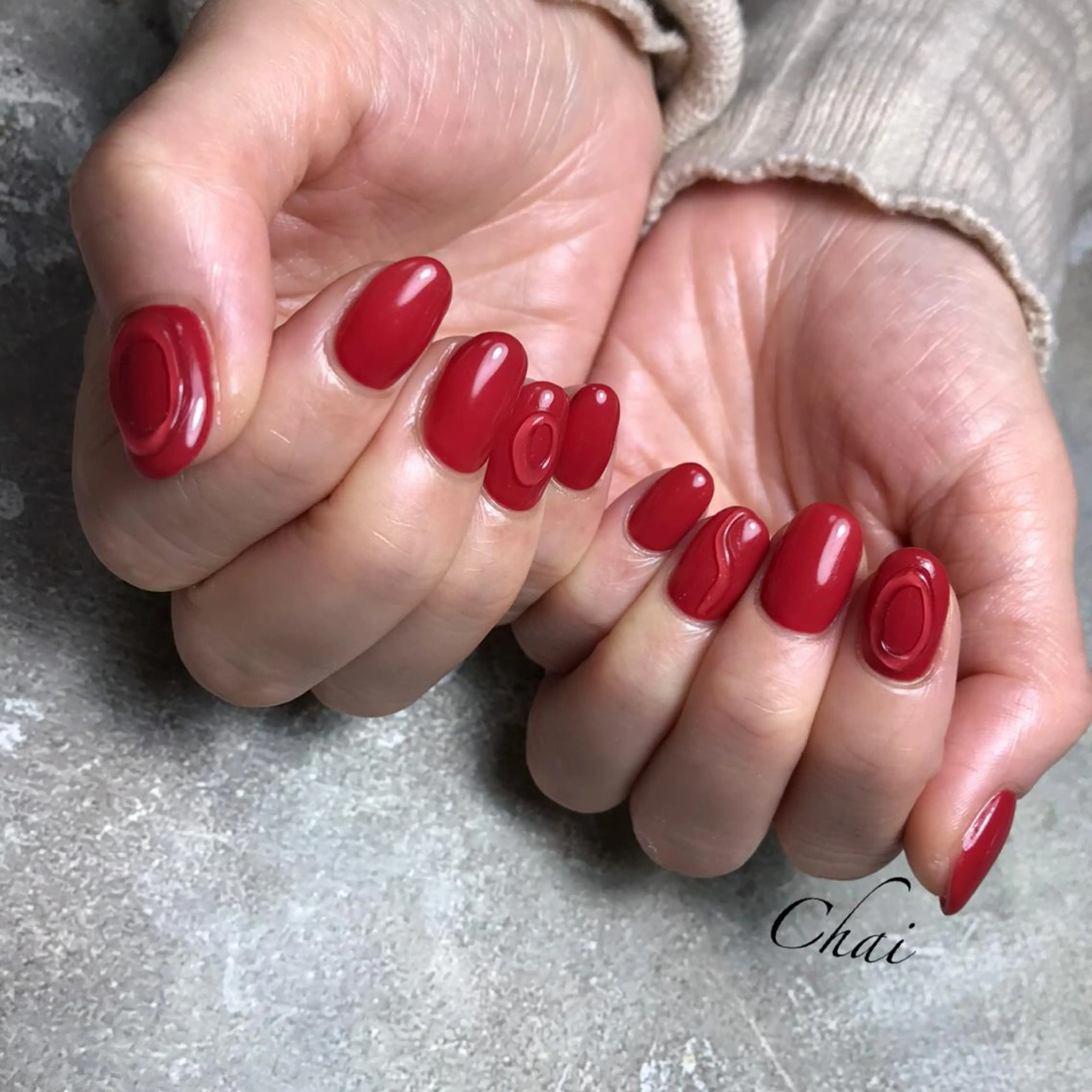 ネイル ハンドネイル 💅chainail _aiのネイルデザイン