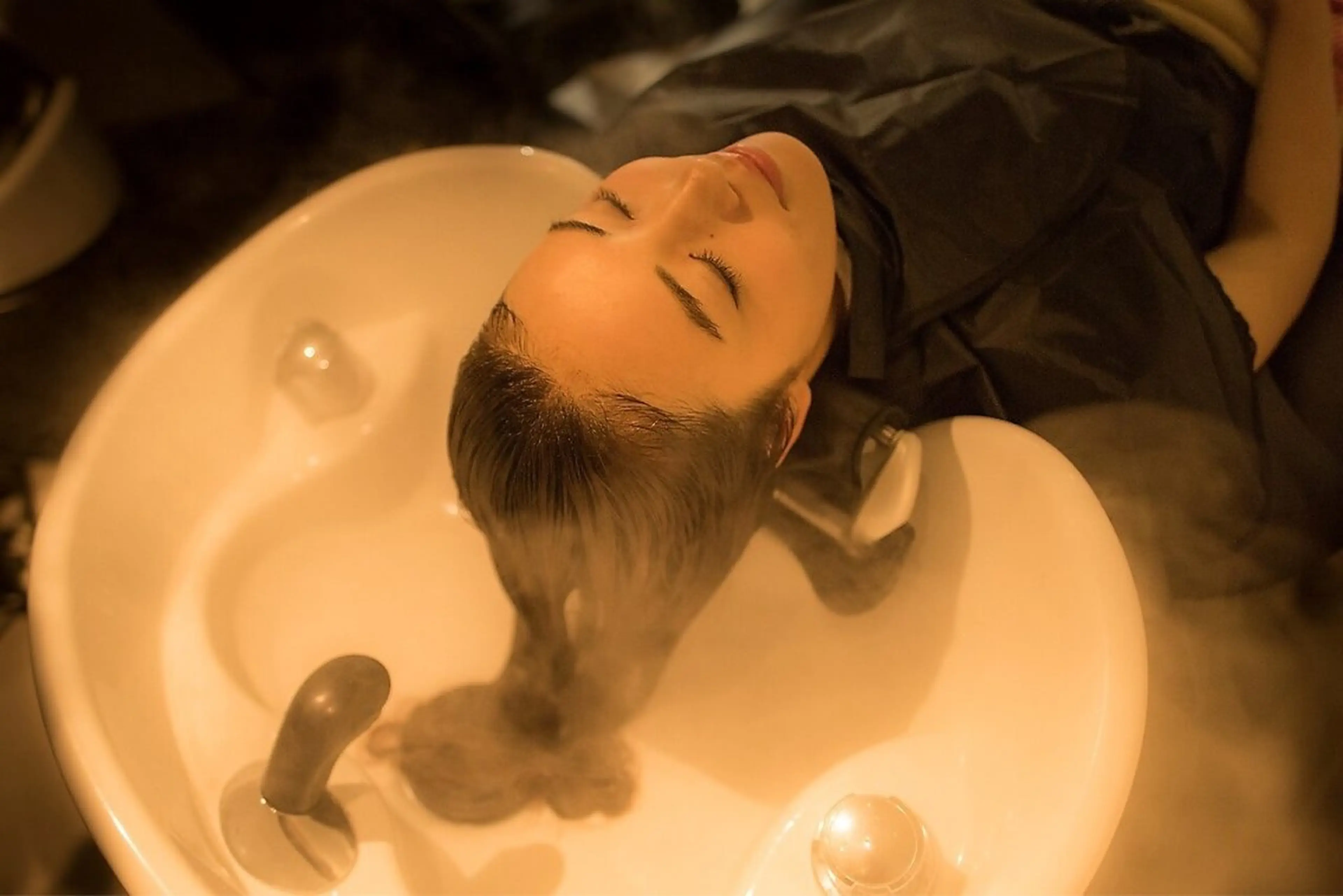 ヘッドスパ ヘアセット 七澤 那月のヘアスタイル