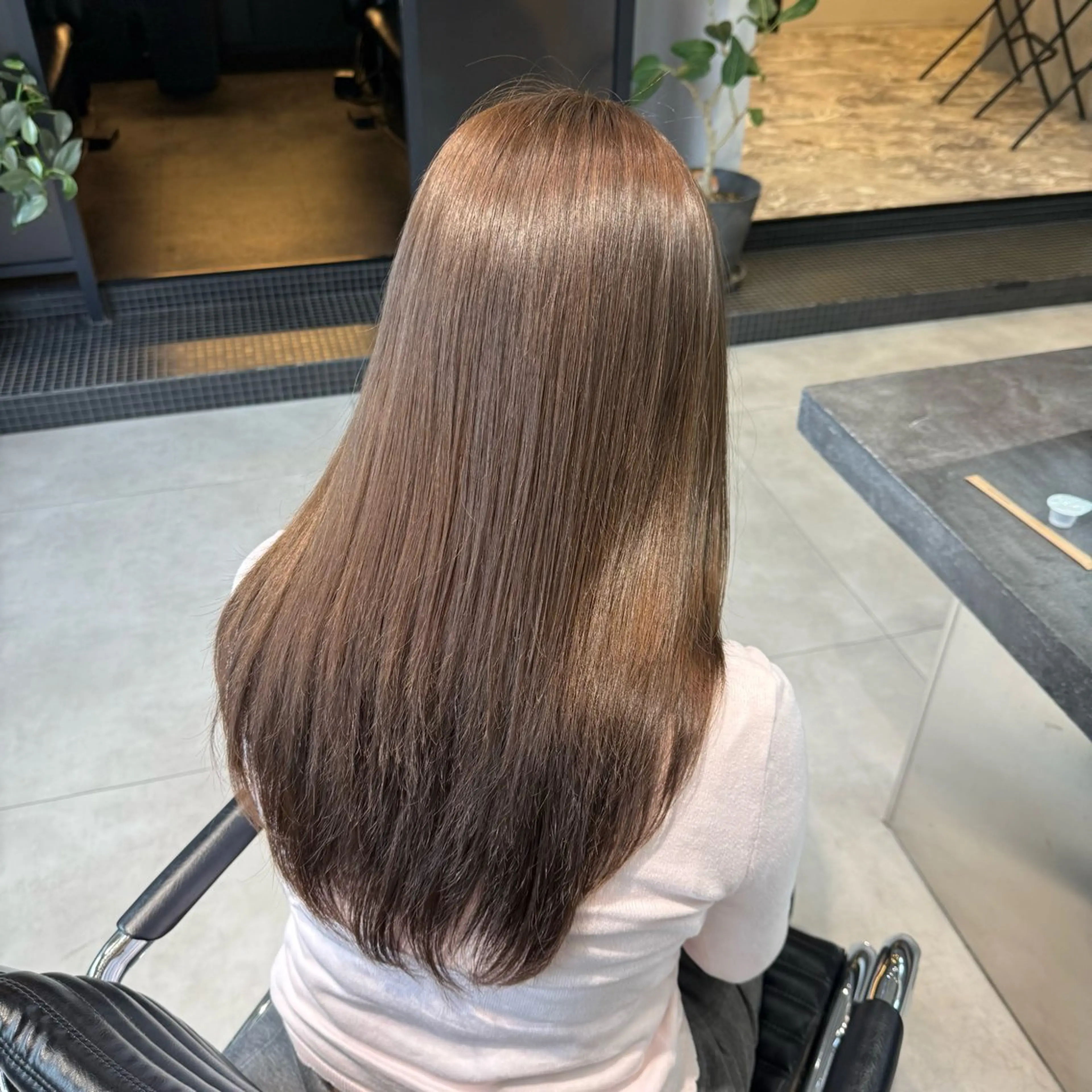 ブリーチなしダブルカラー➕BYKARTE 3stepトリートメント✨️の写真