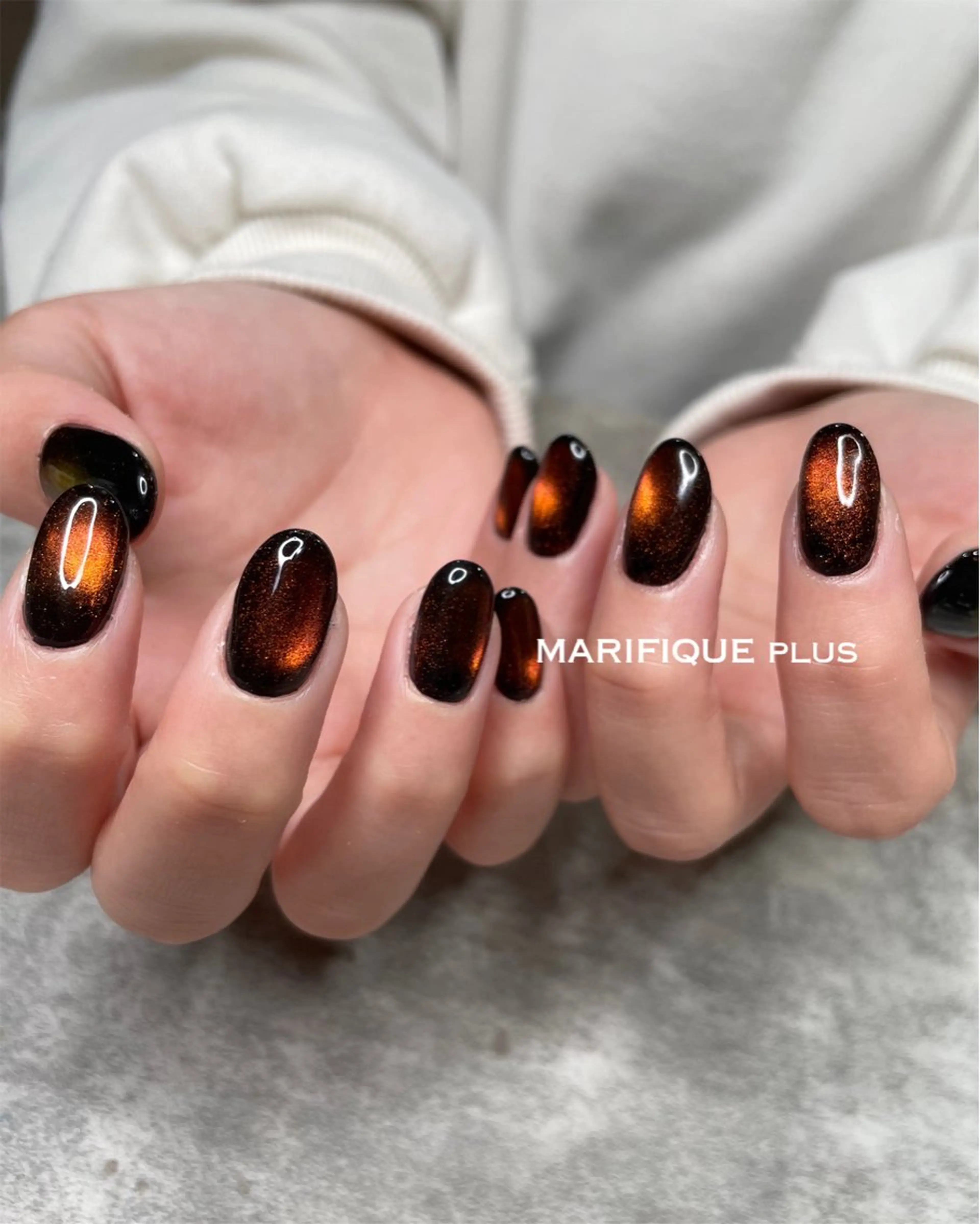 人気のマグネットネイル🧲ワンカラー【オフ込み】の写真